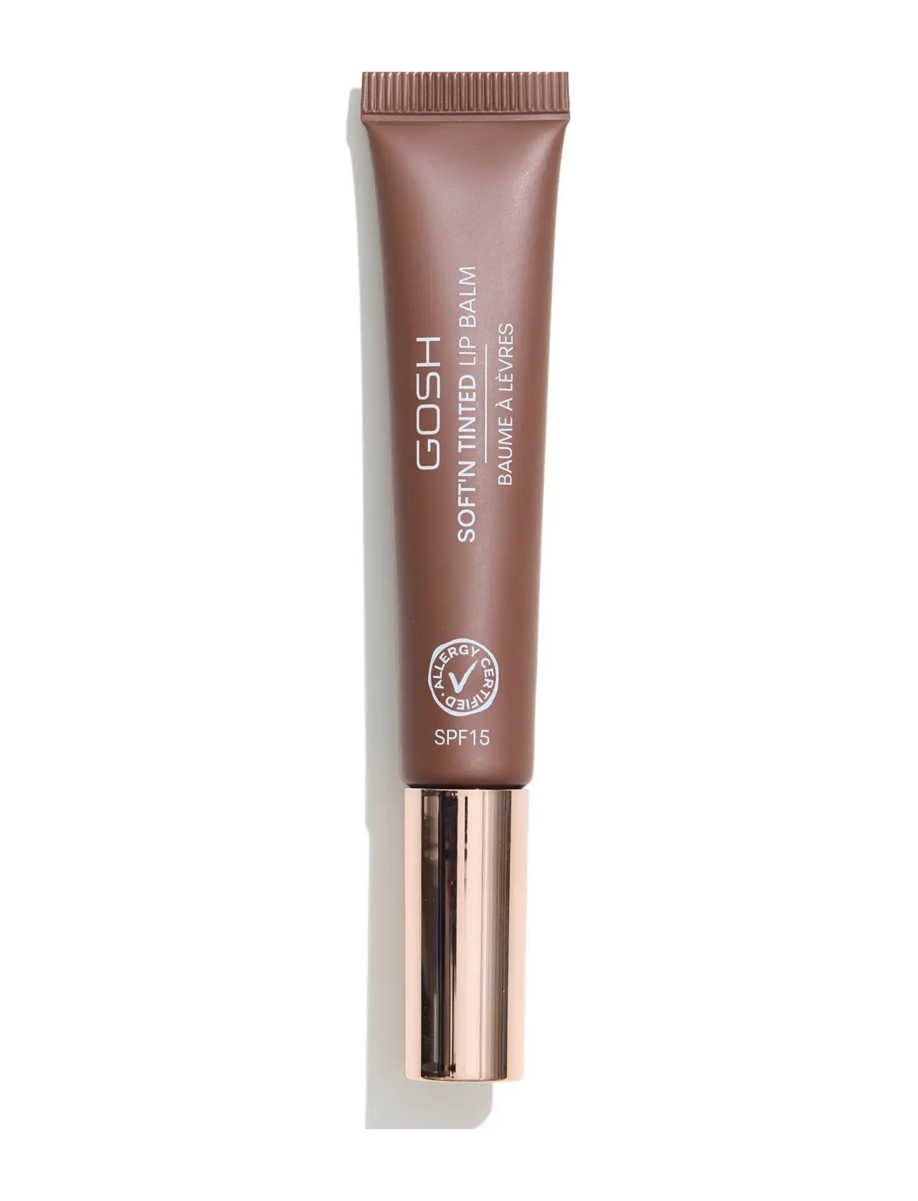 GOSH COPENHAGEN Soft'n Tinted, Læbepomade, Brun, Str: 8 ML