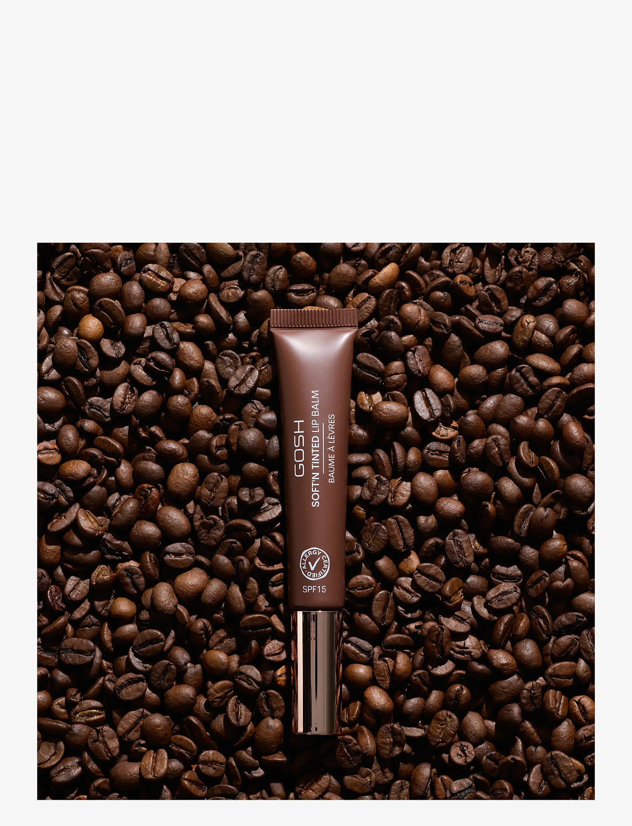 GOSH COPENHAGEN - Soft'n tinted - läppbalsam - 010 espresso martini - 2