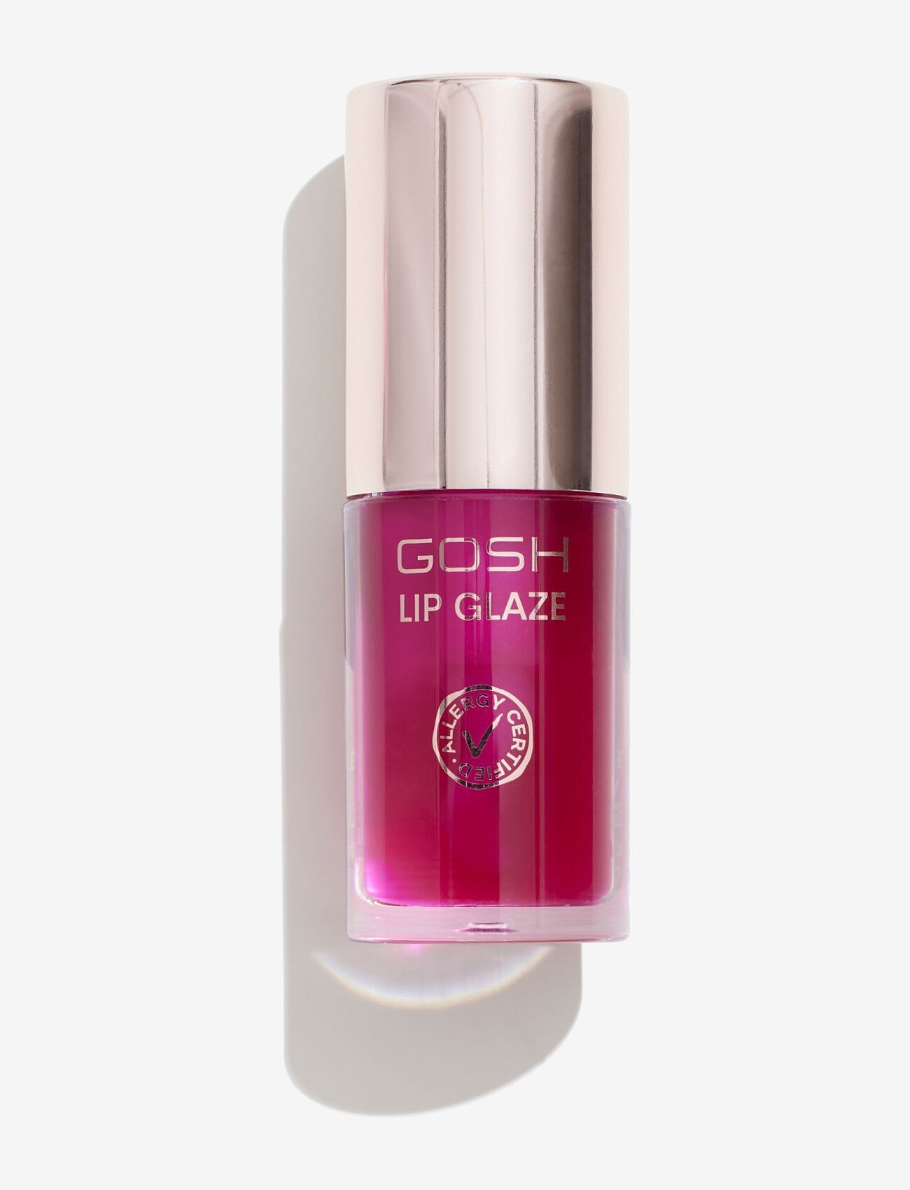 GOSH COPENHAGEN GOSH Lip Glaze - Læbeprodukter - WILD BERRY 002 / pink/rose