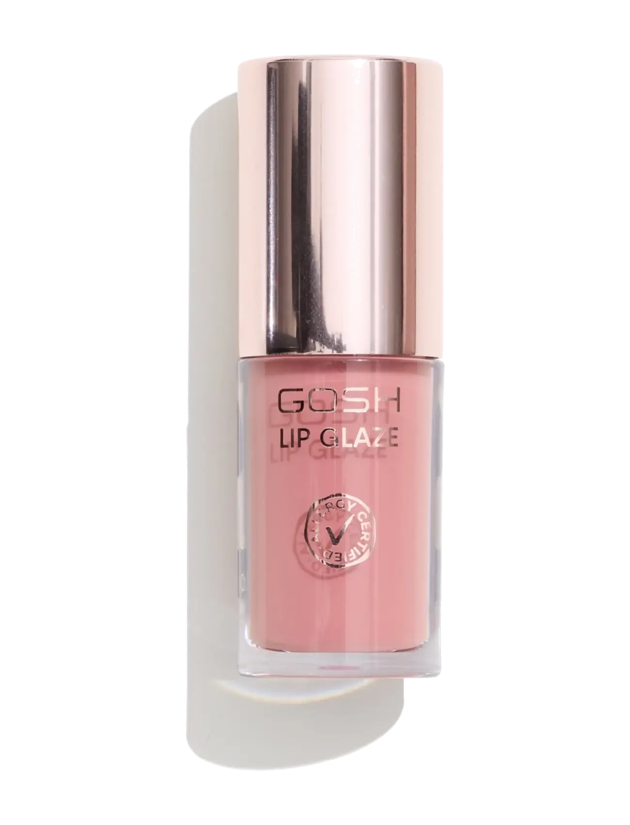 GOSH COPENHAGEN GOSH LIP GLAZE - Holiday glam - 004 VINTAGE ROSE / pink/rose