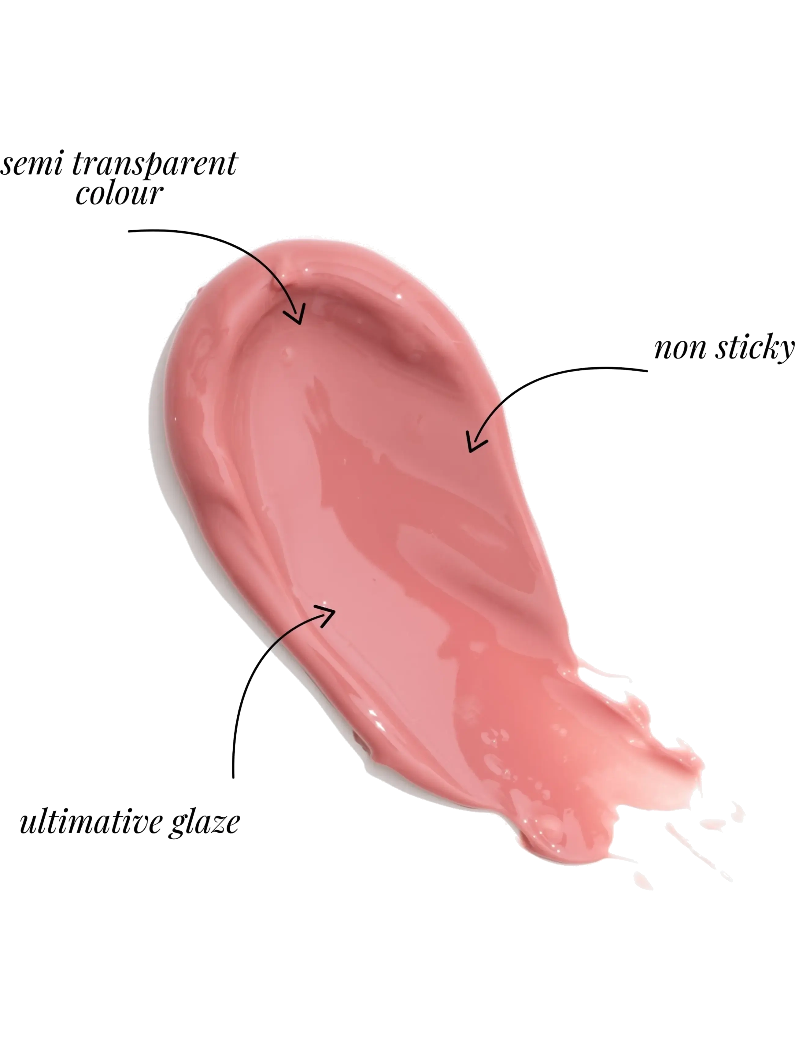 GOSH COPENHAGEN - GOSH LIP GLAZE - 004 vintage rose - 2