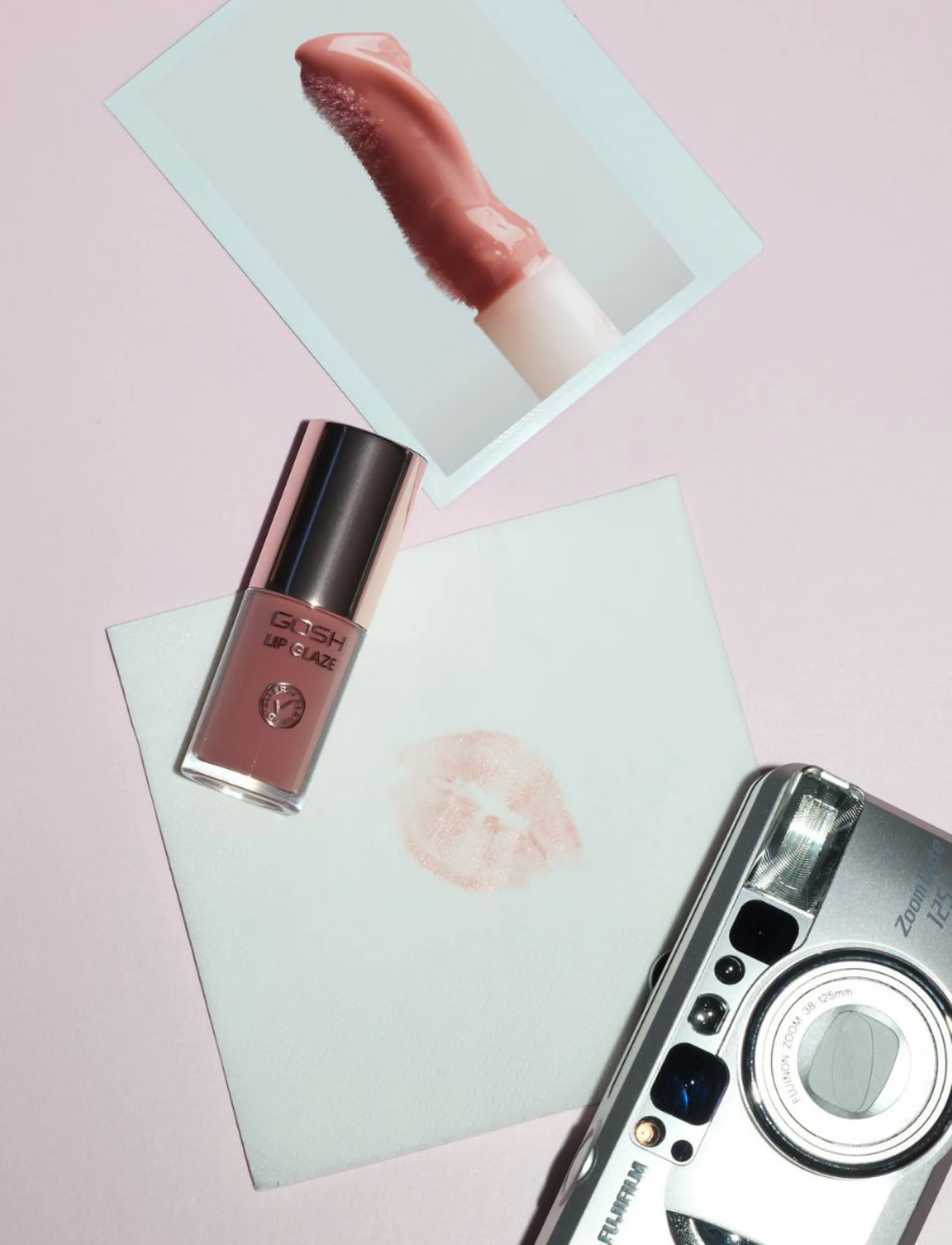 GOSH COPENHAGEN - GOSH LIP GLAZE - 004 vintage rose - 5