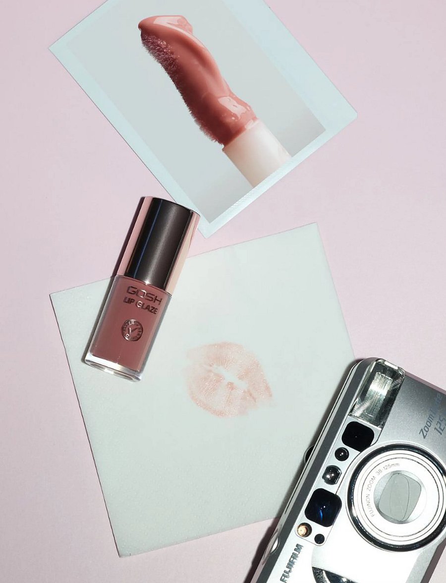 GOSH COPENHAGEN - GOSH LIP GLAZE - 004 vintage rose - 5