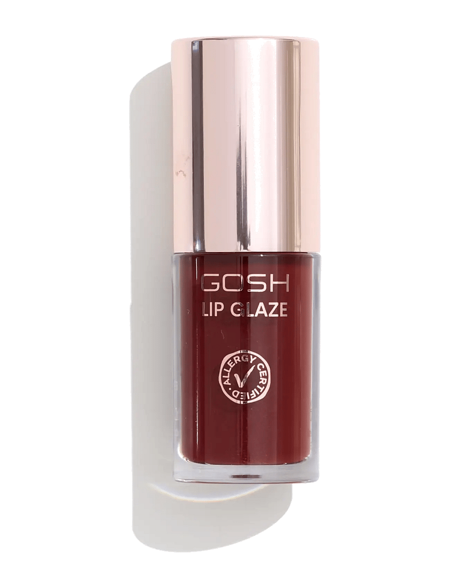 GOSH COPENHAGEN - GOSH LIP GLAZE - 005 burgundy red - 1