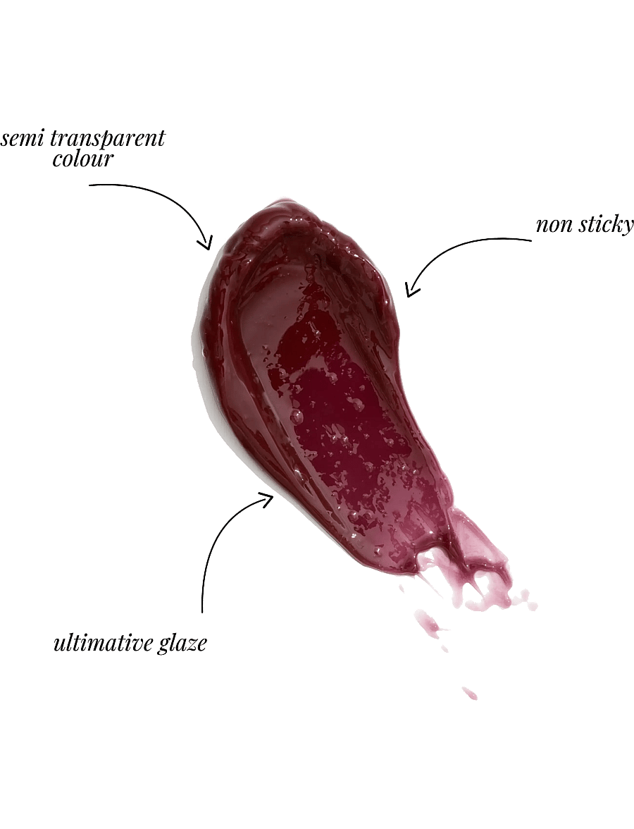 GOSH COPENHAGEN - GOSH LIP GLAZE - 005 burgundy red - 2