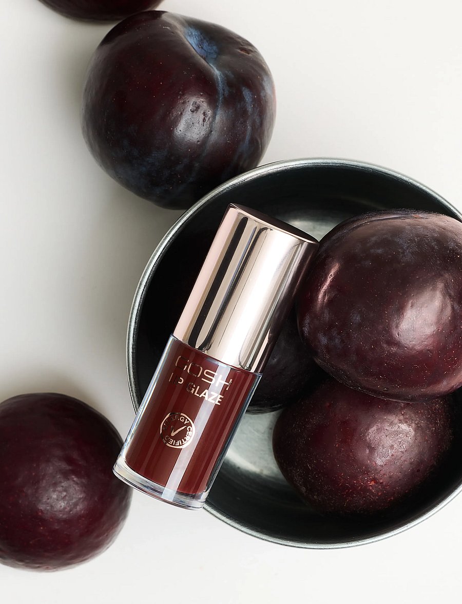 GOSH COPENHAGEN - GOSH LIP GLAZE - 005 burgundy red - 4