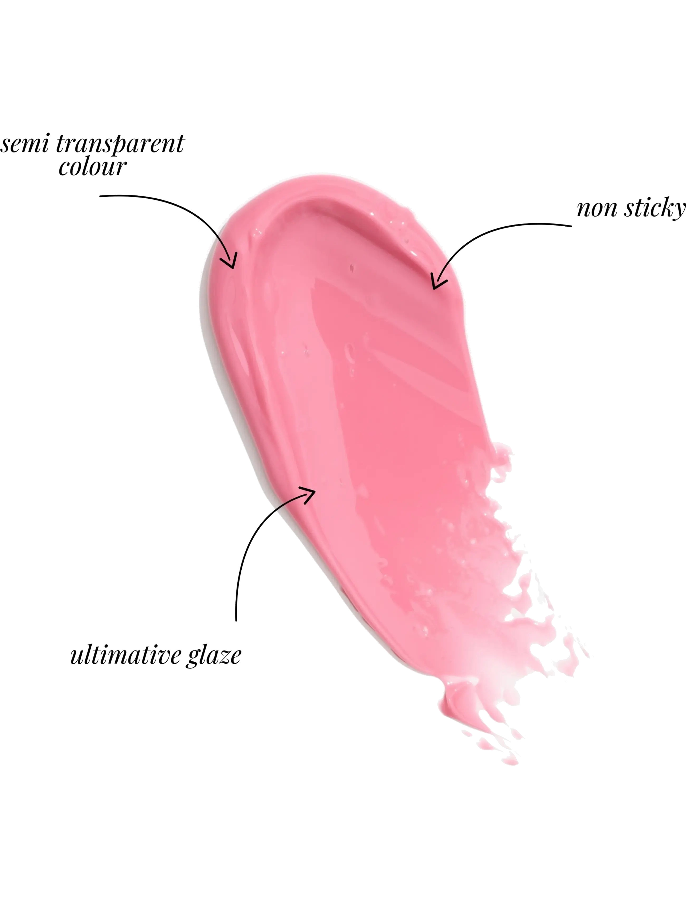 GOSH COPENHAGEN - GOSH LIP GLAZE - 006 soft rose - 2