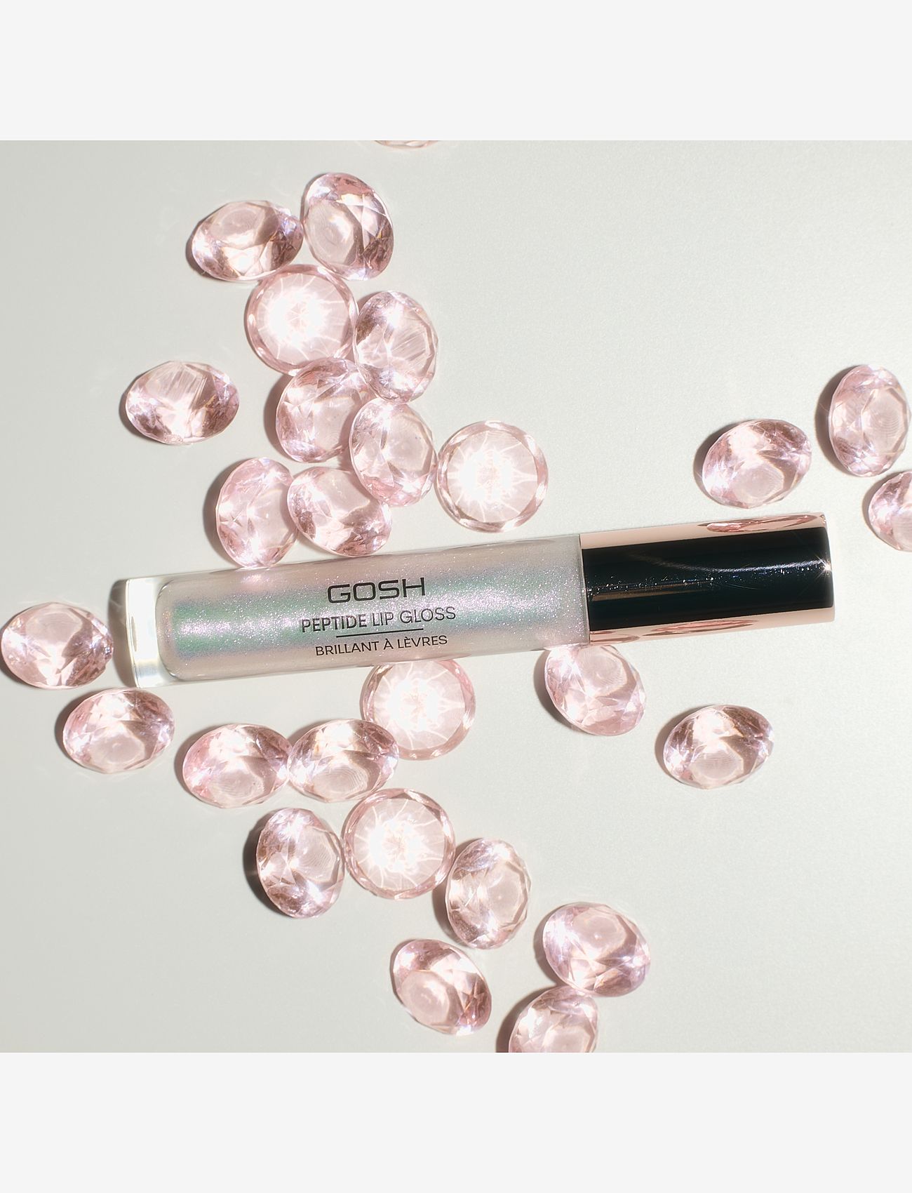 GOSH COPENHAGEN - GOSH Peptide Lip Gloss - smink - diamond 001 - 5