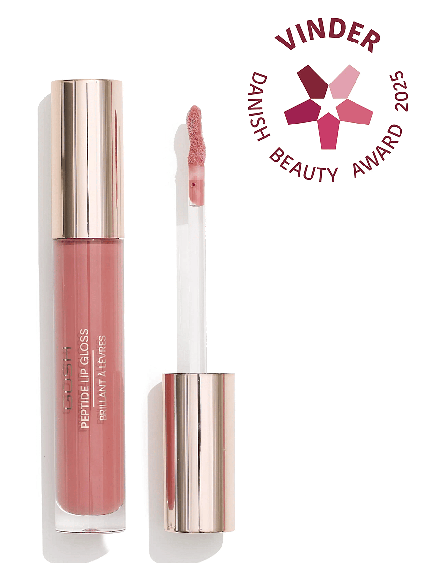 GOSH COPENHAGEN - GOSH Peptide Lip Gloss - makeup - vintage rose 003 - 0