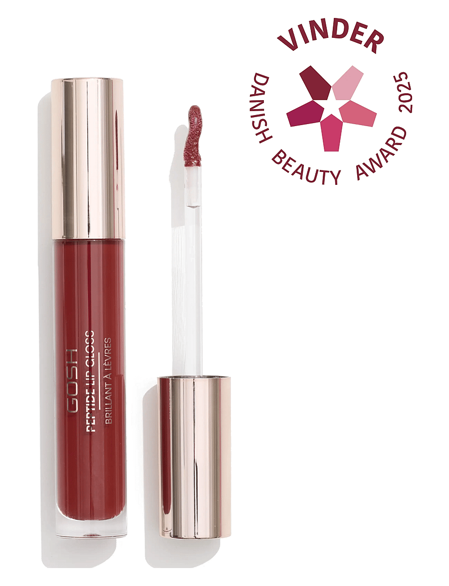 GOSH COPENHAGEN - GOSH Peptide Lip Gloss - makeup - cherry berry 004 - 0
