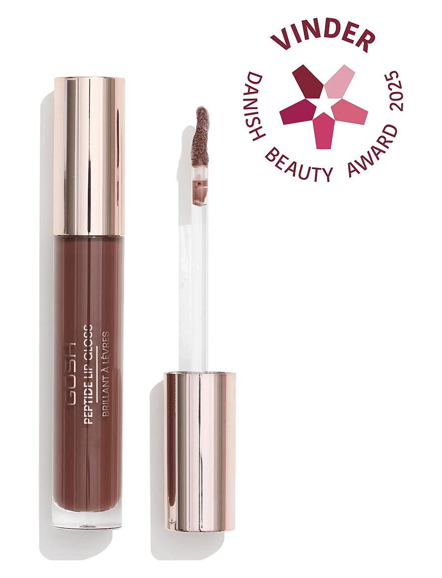 GOSH COPENHAGEN - GOSH Peptide Lip Gloss - meikit - brownie 006 - 0