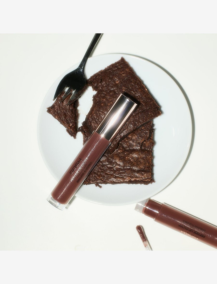 GOSH COPENHAGEN - GOSH Peptide Lip Gloss - meikit - brownie 006 - 5
