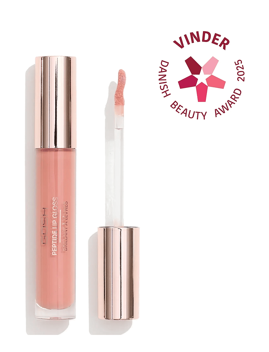 GOSH COPENHAGEN - GOSH Peptide Lip Gloss - smink - nougat 008 - 0