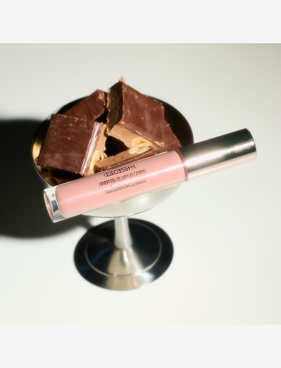 GOSH COPENHAGEN - GOSH Peptide Lip Gloss - smink - nougat 008 - 5