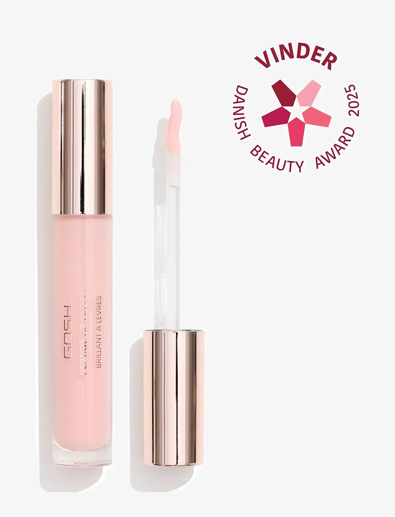 GOSH COPENHAGEN - GOSH Peptide Lip Gloss - makeup - cutie pie 009 - 0