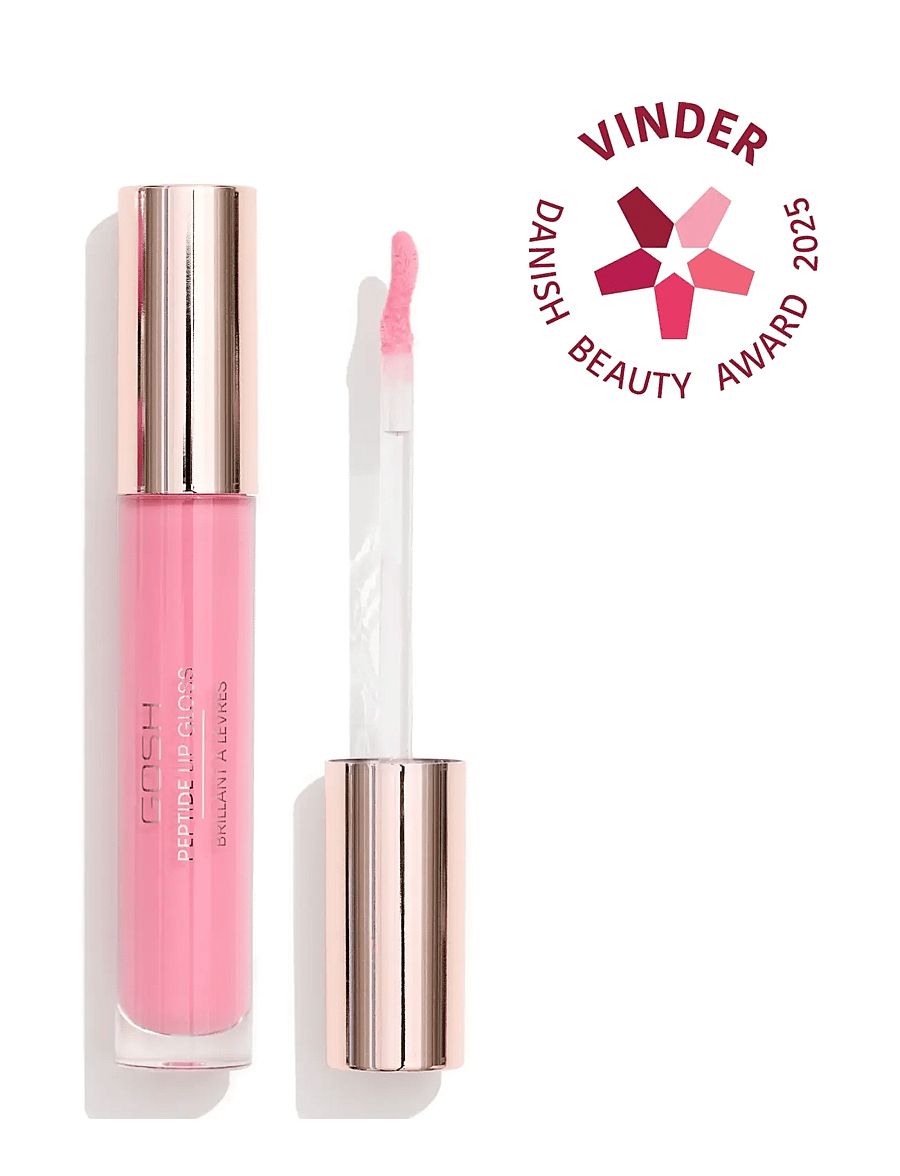 GOSH COPENHAGEN - GOSH Peptide Lip Gloss - makeup - candyfloss 010 - 0