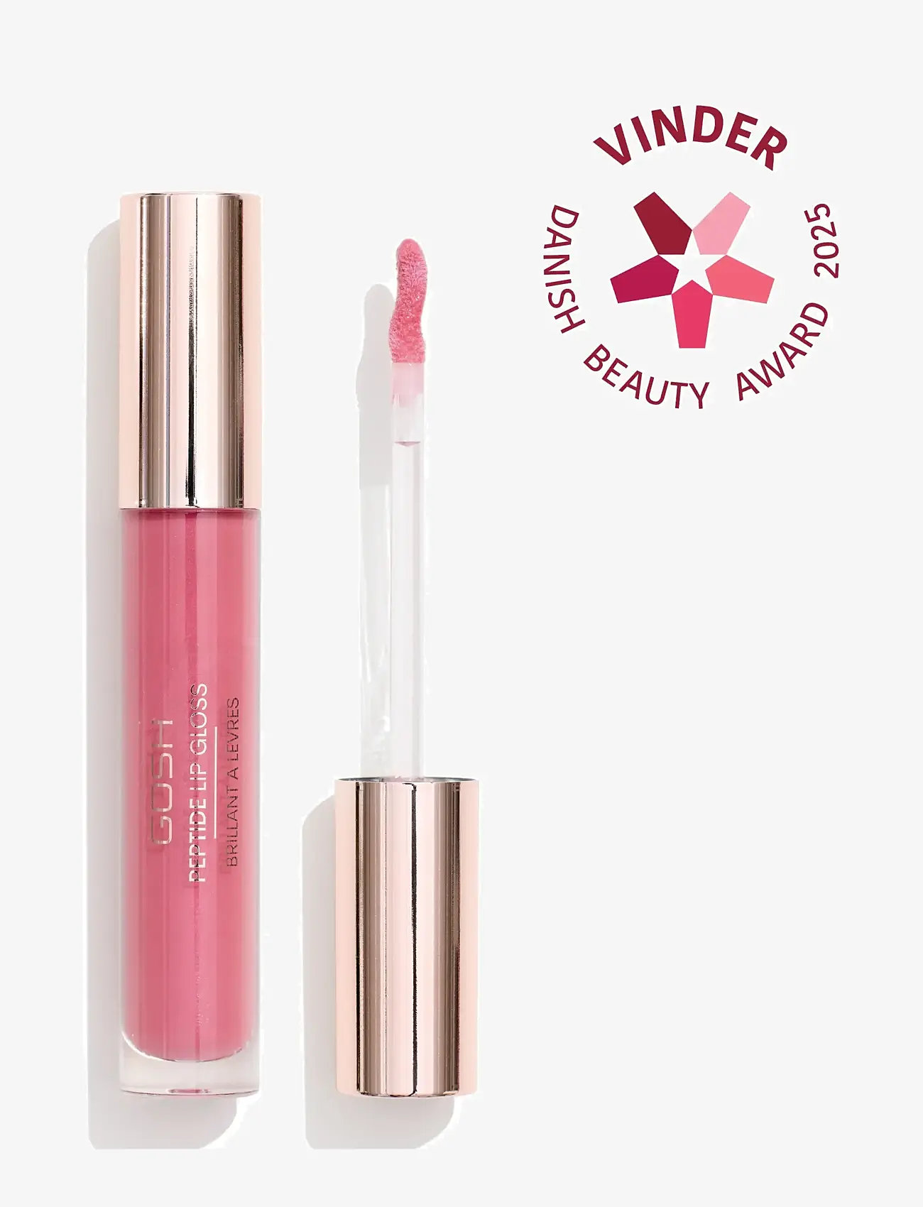 GOSH COPENHAGEN - GOSH Peptide Lip Gloss - smink - antique 011 - 0