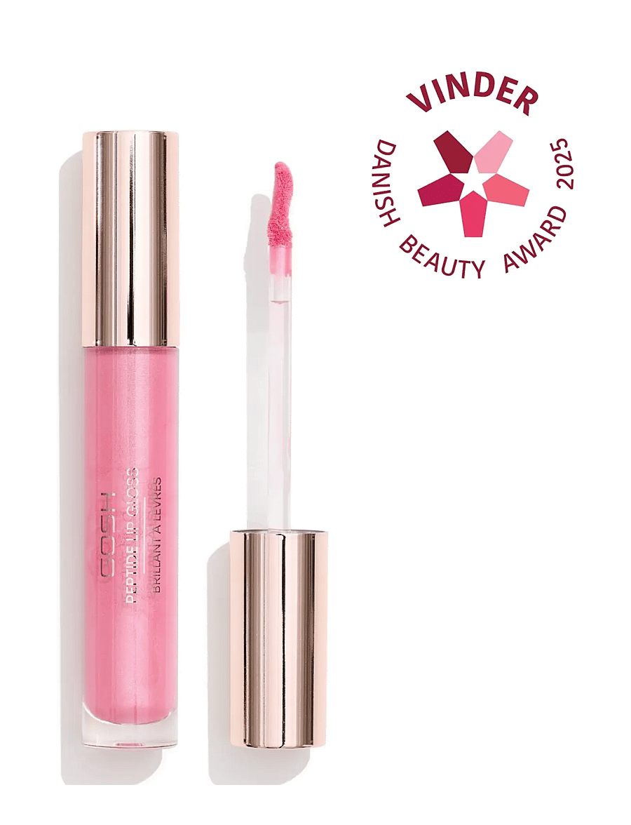 GOSH COPENHAGEN - GOSH Peptide Lip Gloss - makeup - retro rose 012 - 0