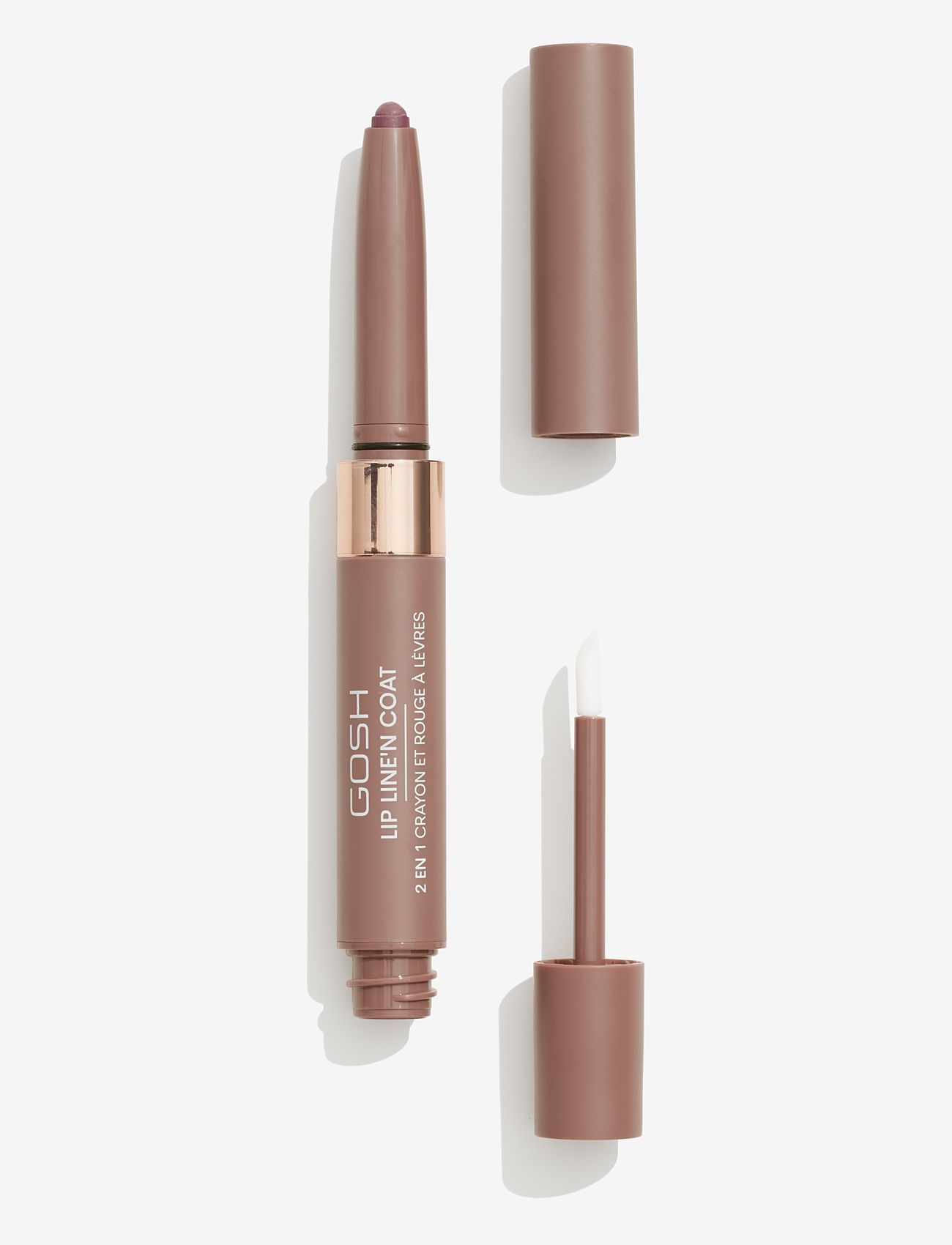 GOSH COPENHAGEN - GOSH Lip Line'n Coat - smink - burnt cinnamon 002 - 1