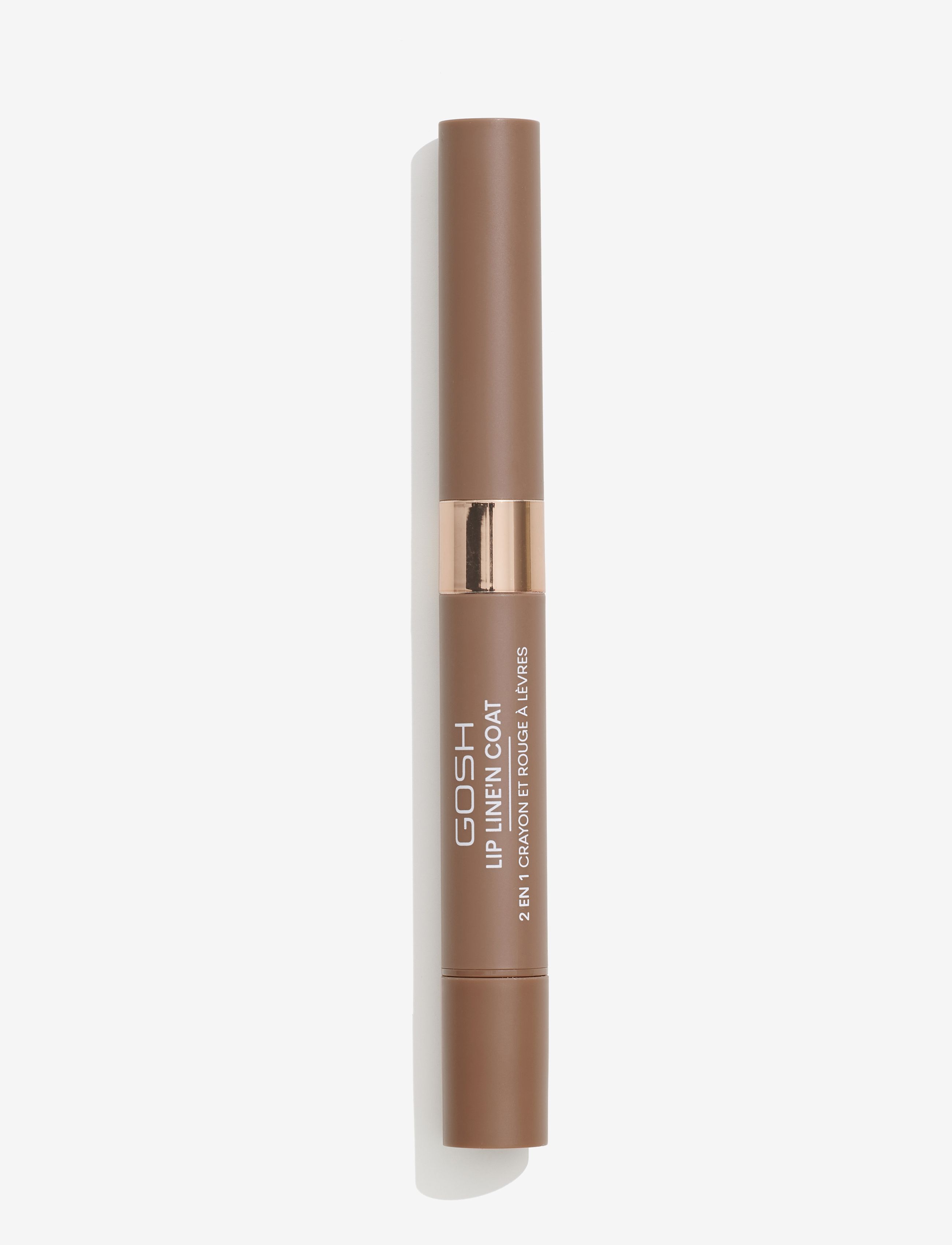 GOSH COPENHAGEN Lip Line'n Coat - Visa allt - CARAMEL TOFFEE 004 / clear