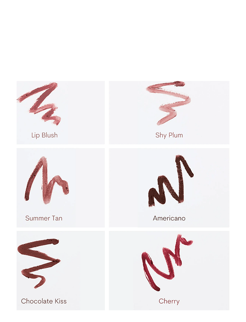 GOSH COPENHAGEN - Velvet Touch Lip Liner - konfirmation - 015 cherry - 2