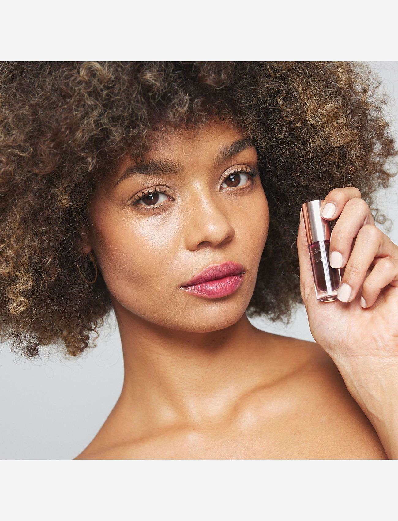 GOSH COPENHAGEN - GOSH Lip Stain - lip stain - shocking pink 001 - 2