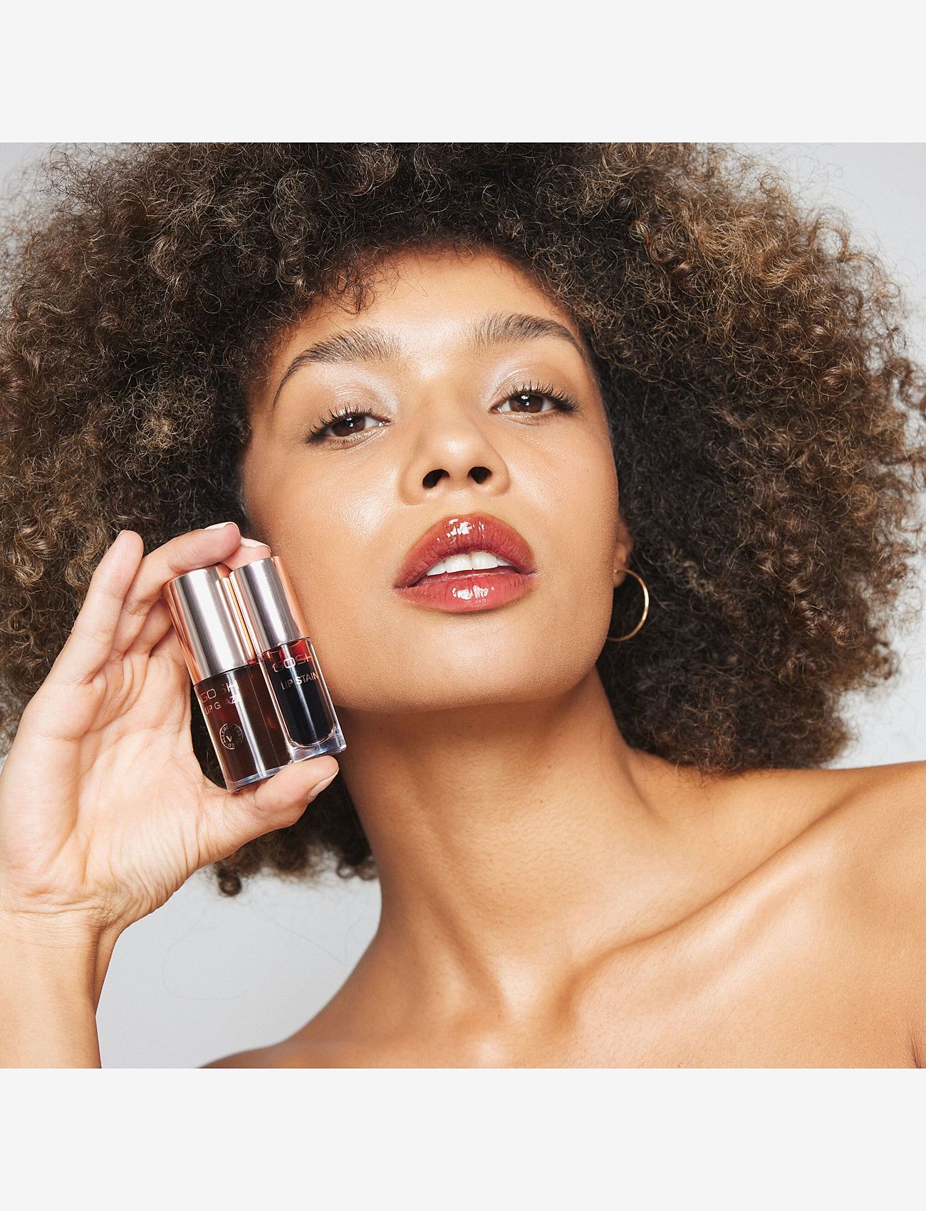 GOSH COPENHAGEN - GOSH Lip Stain - huulivärit - dark chocolate 003 - 2