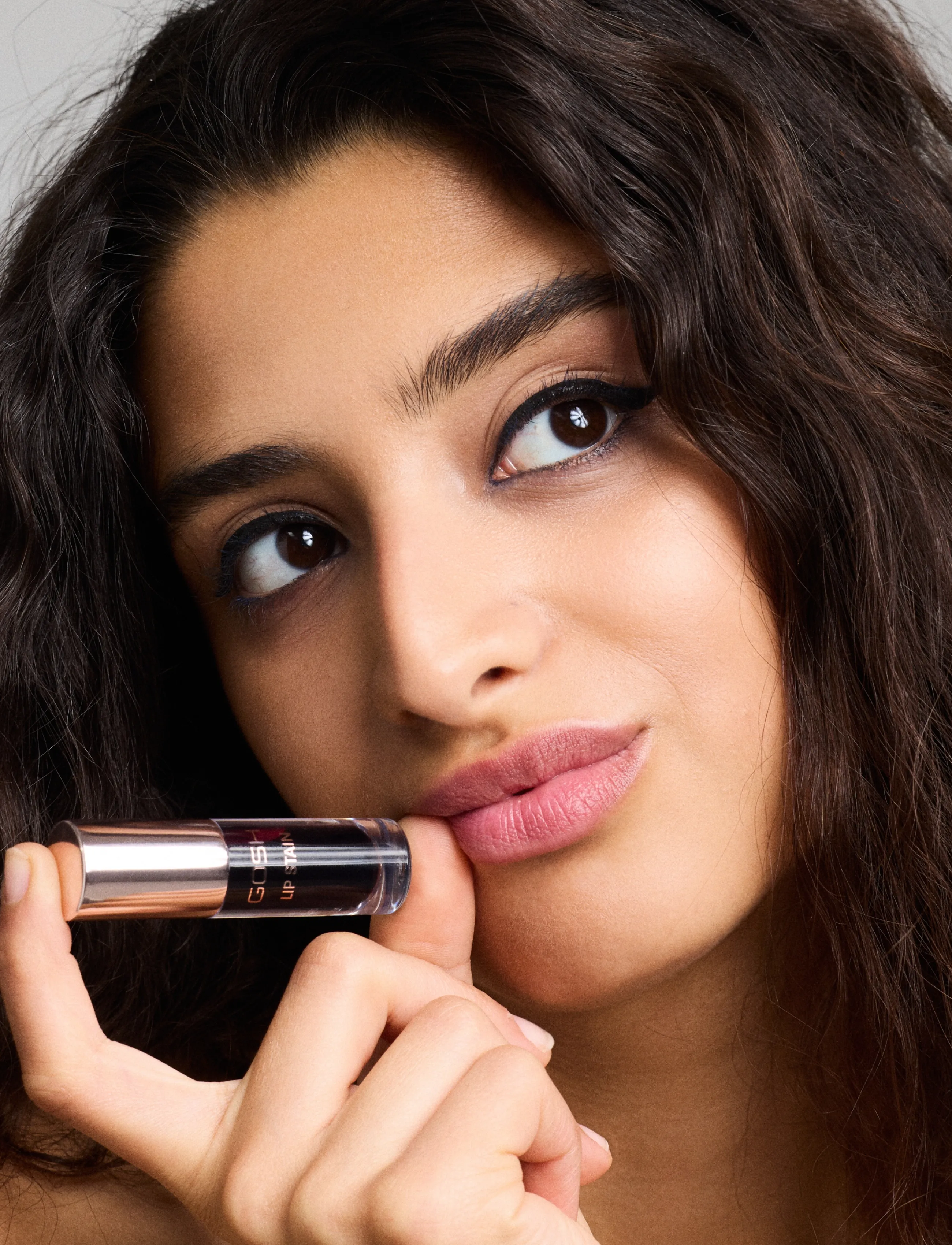 GOSH COPENHAGEN - GOSH LIP STAIN - makeup - 005 soft plum - 3