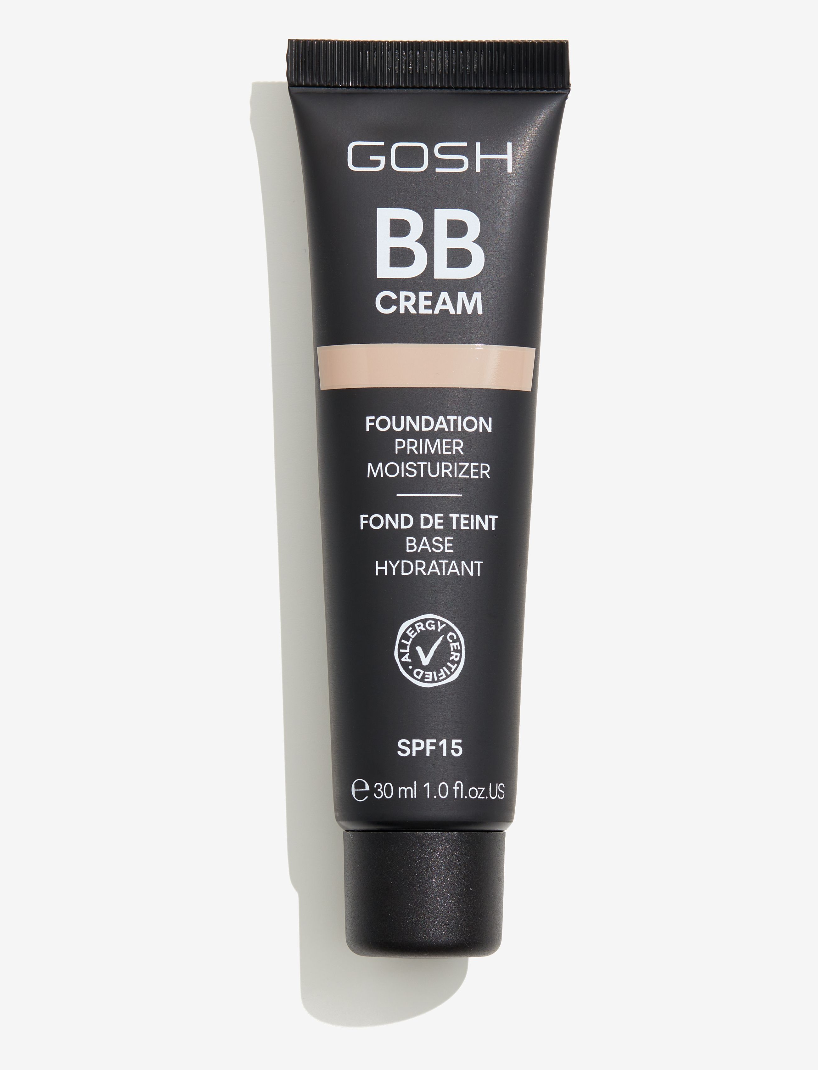 GOSH COPENHAGEN GOSH Hydramatt Foundation - GOSH COPENHAGEN - BEIGE 02 / clear