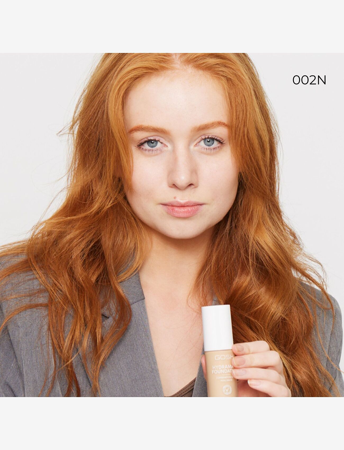 GOSH COPENHAGEN - GOSH Hydramatt Foundation - makeup - very light - neutral undertone 002n - 1