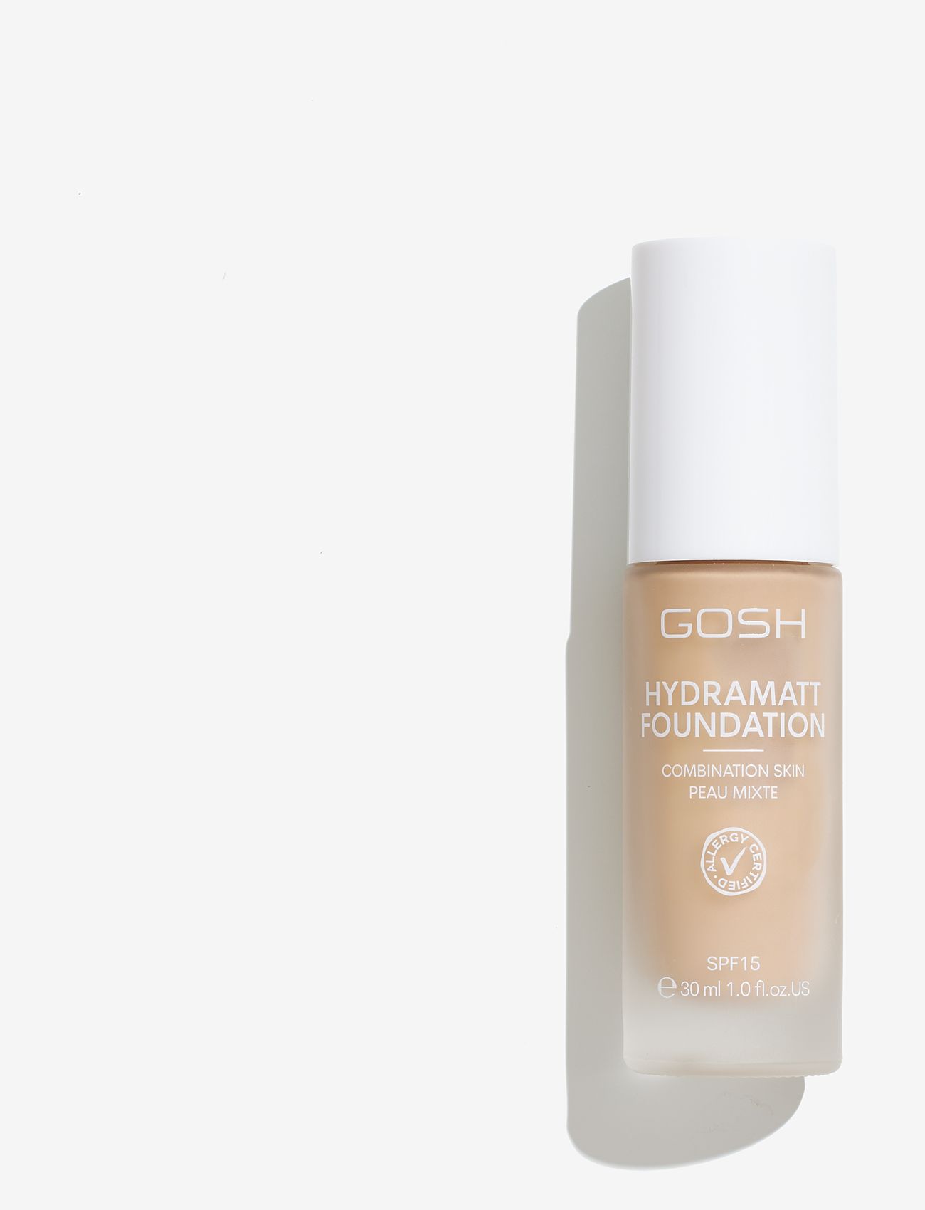 GOSH COPENHAGEN - GOSH Hydramatt Foundation - makeup - medium light - neutral undertone 006n - 0
