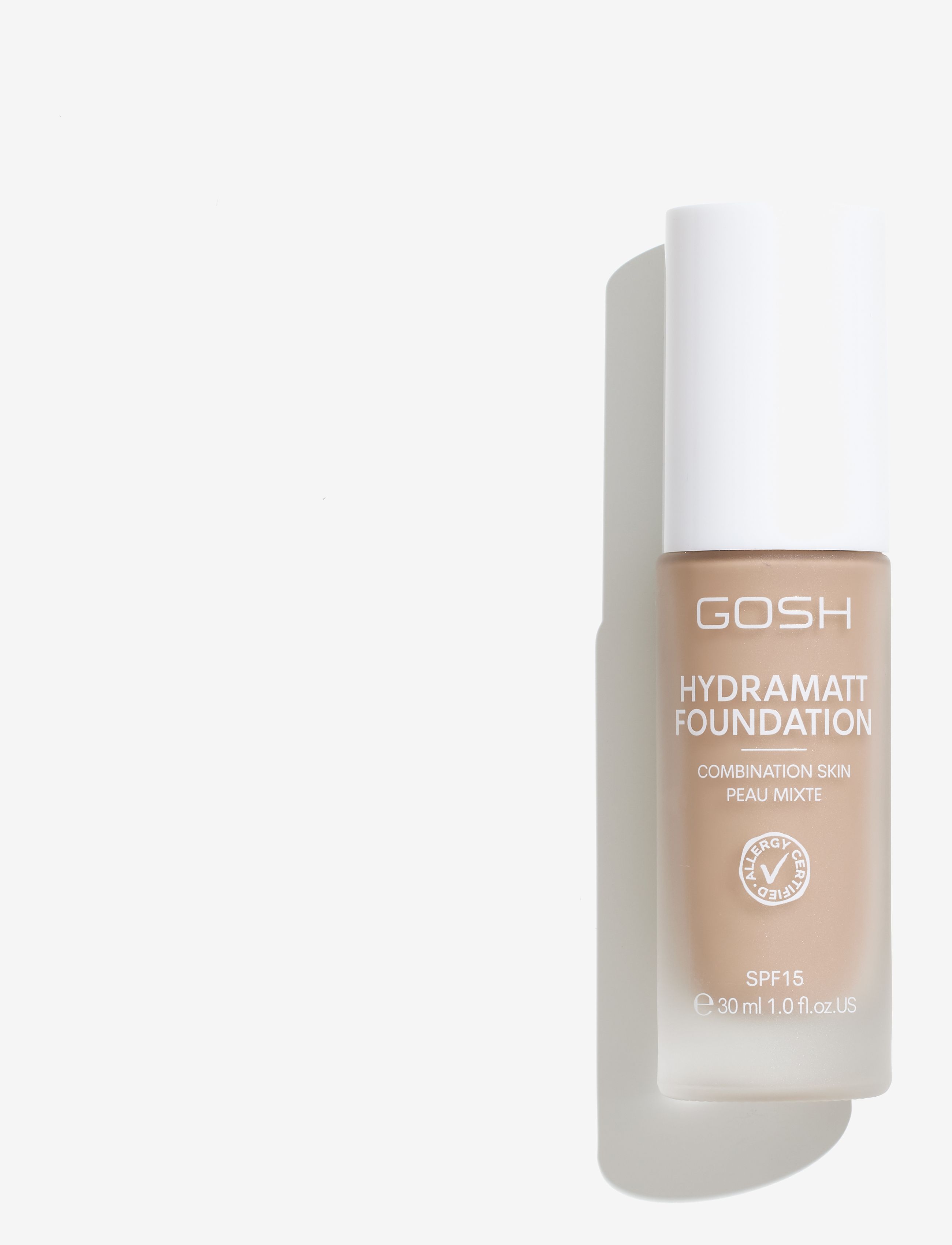GOSH COPENHAGEN GOSH Hydramatt Foundation - Meik - LIGHT DARK - NEUTRAL UNDERTONE 010N / natural
