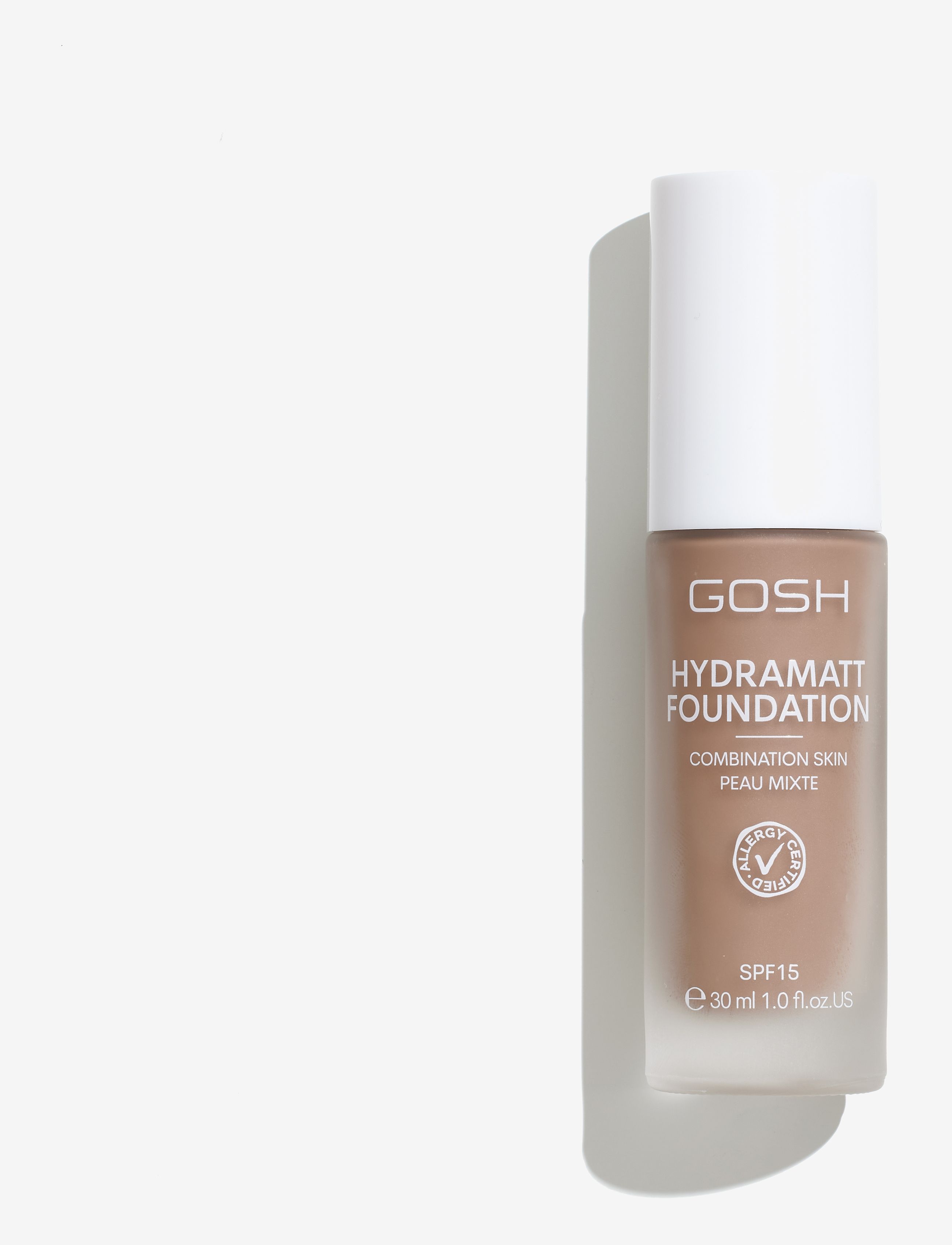 GOSH COPENHAGEN GOSH Hydramatt Foundation - GOSH COPENHAGEN - VERY DARK - NEUTRAL UNDERTONE 016N / natural
