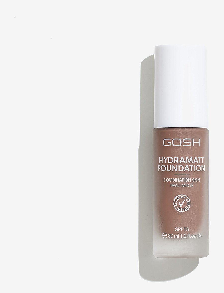 GOSH COPENHAGEN - GOSH Hydramatt Foundation - makeup - deep - neutral undertone 018n - 0