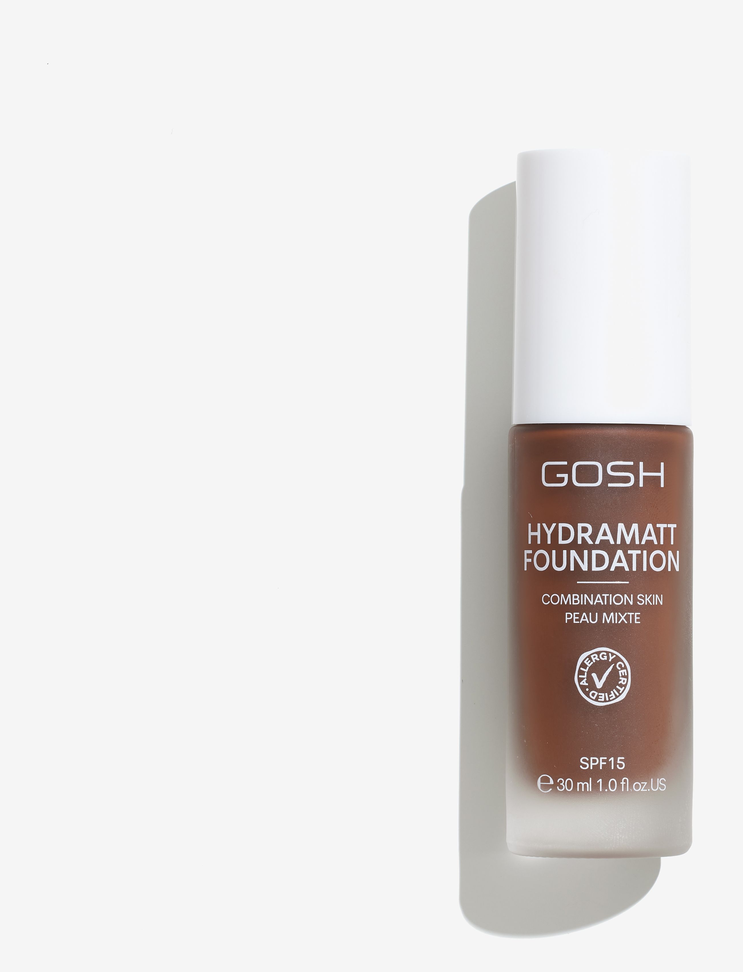 GOSH COPENHAGEN GOSH Hydramatt Foundation - GOSH COPENHAGEN - VERY DEEP - NEUTRAL UNDERTONE 020N / natural
