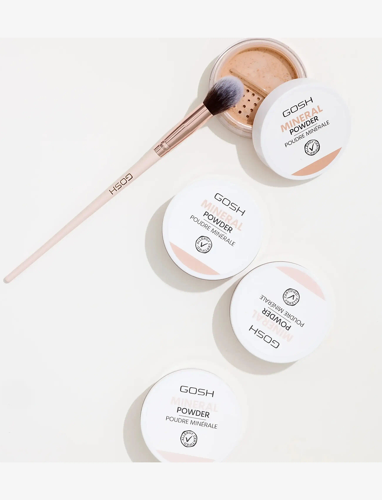 GOSH COPENHAGEN - GOSH Mineral Powder - pudder - honey 06 - 3