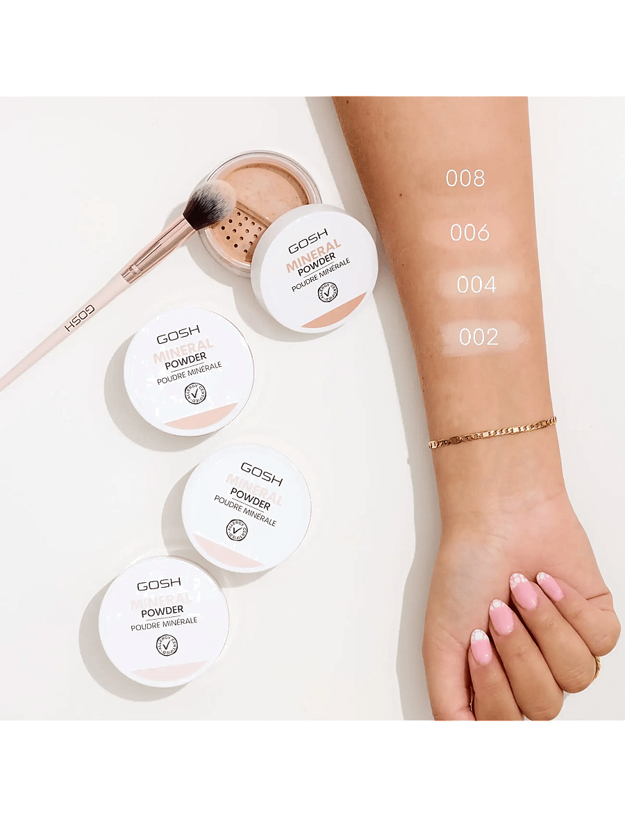 GOSH COPENHAGEN - GOSH Mineral Powder - makeup - tan 08 - 2