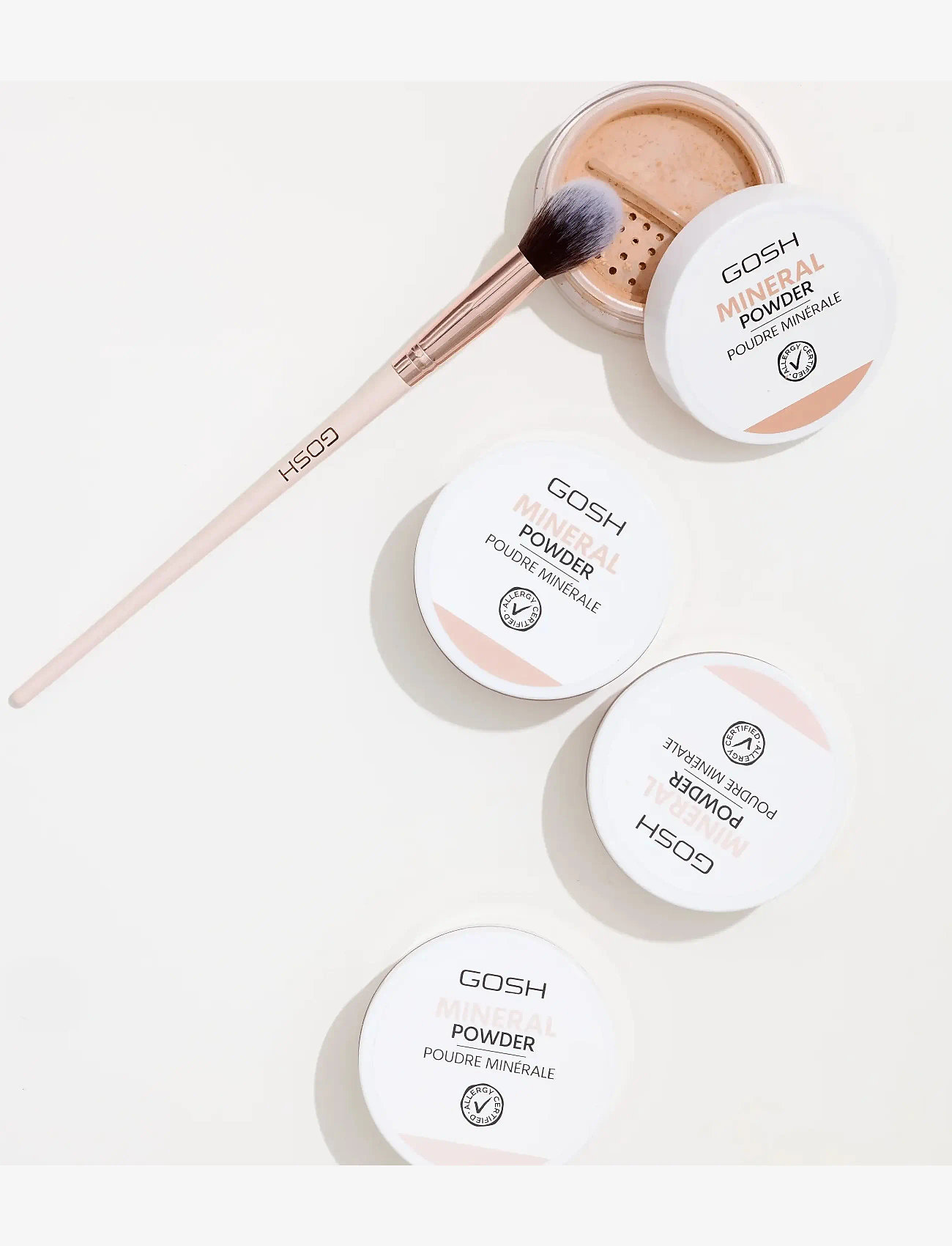GOSH COPENHAGEN - GOSH Mineral Powder - konfirmation - tan 08 - 3