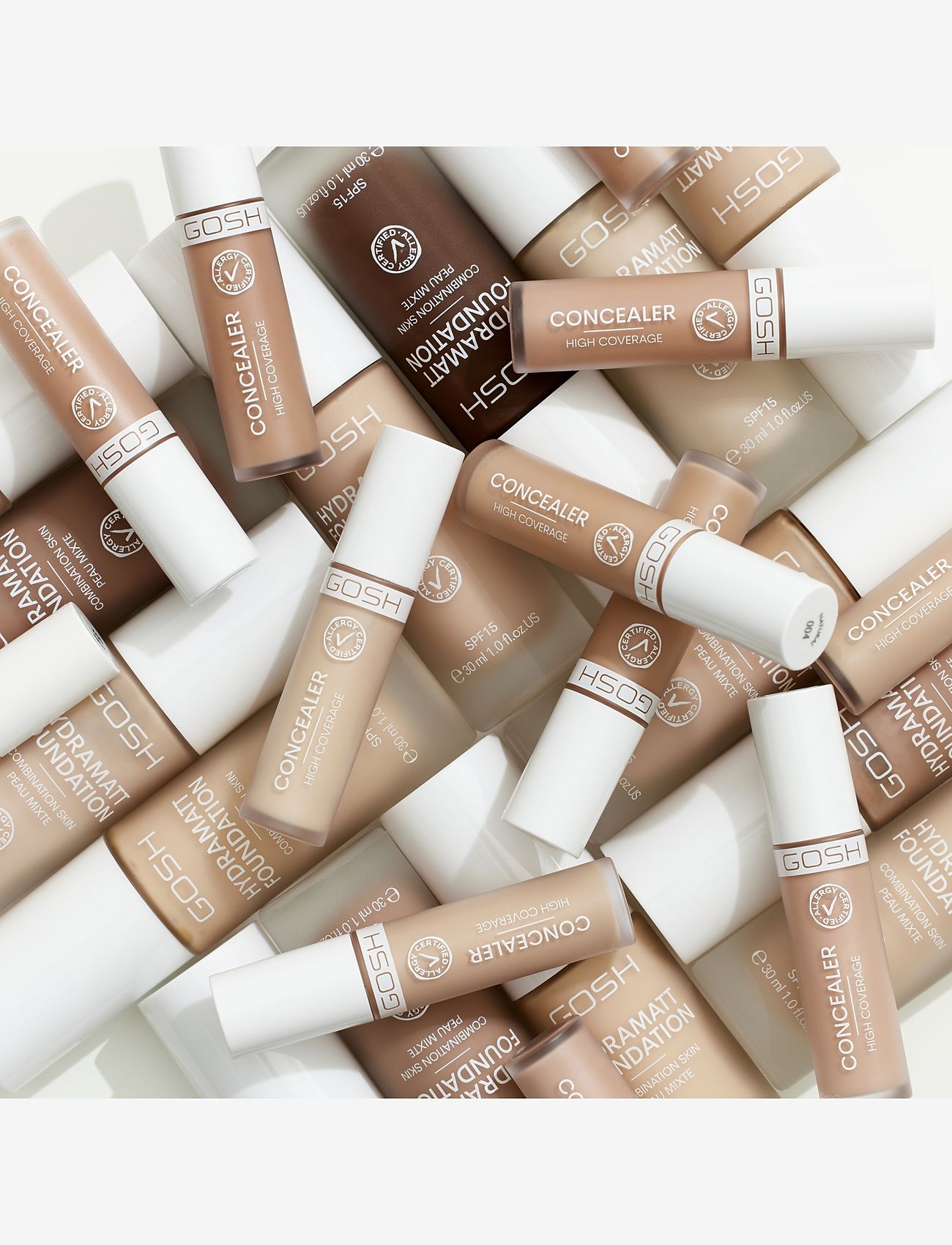 GOSH COPENHAGEN - GOSH Concealer High Coverage - makeup - natural 004 - 2