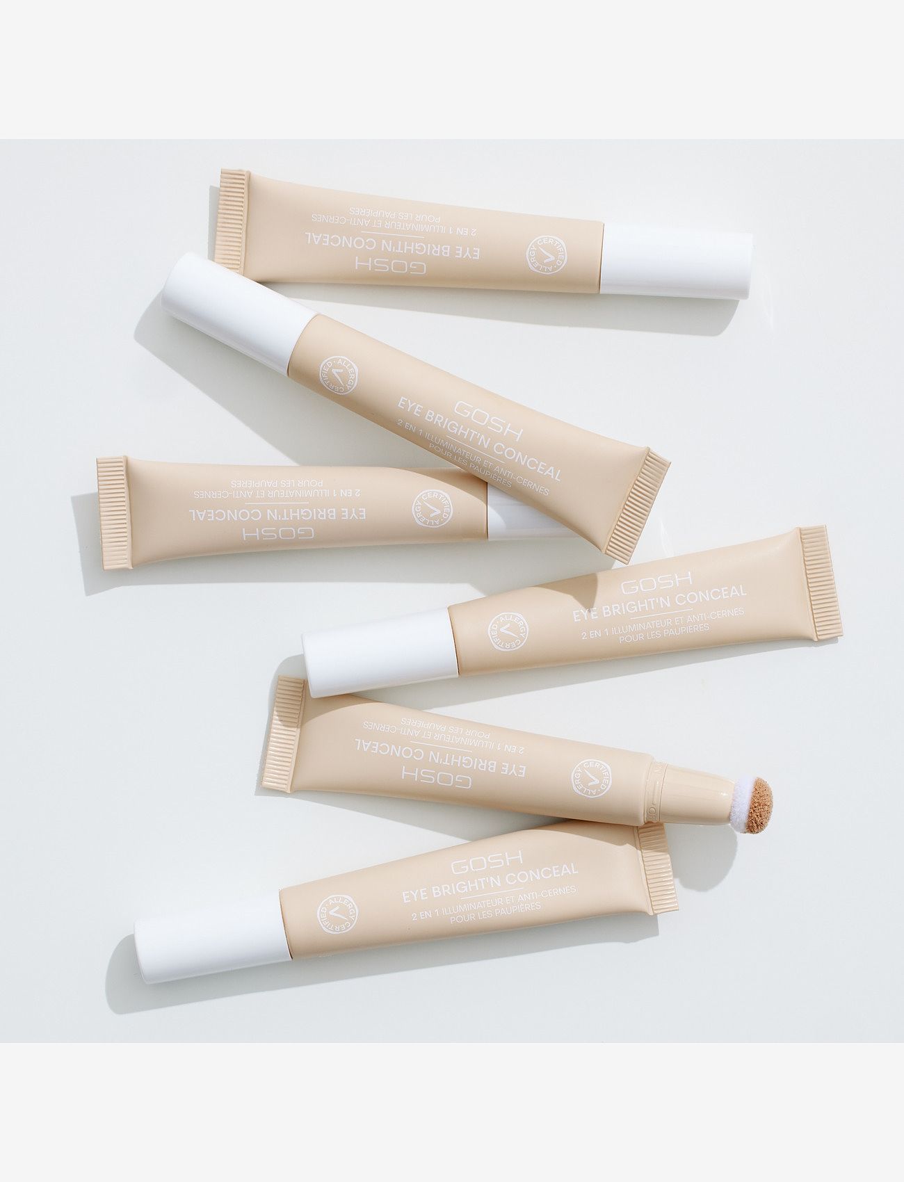 GOSH COPENHAGEN - GOSH Eye Bright'n Conceal - makeup - nude 001 - 4
