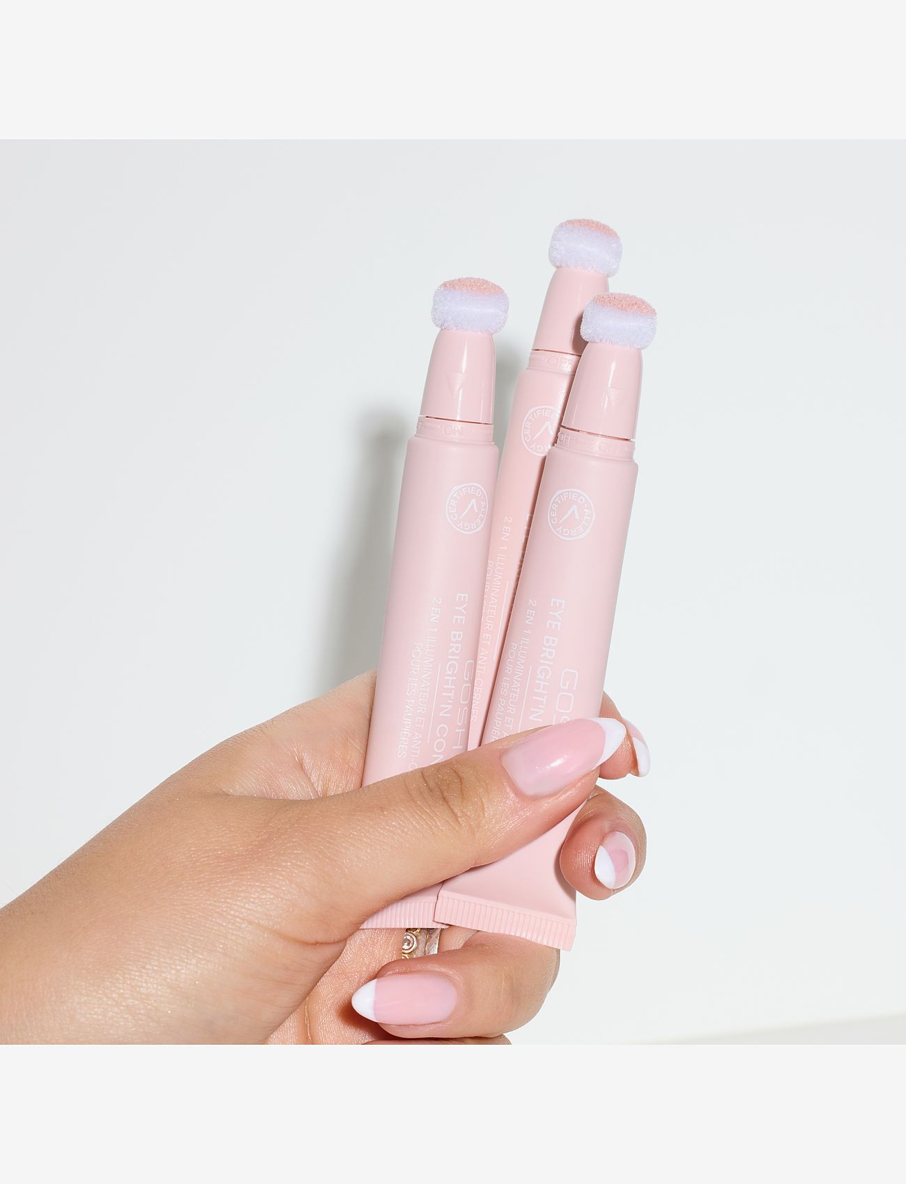 GOSH COPENHAGEN - GOSH Eye Bright'n Conceal - smink - soft pink 002 - 4
