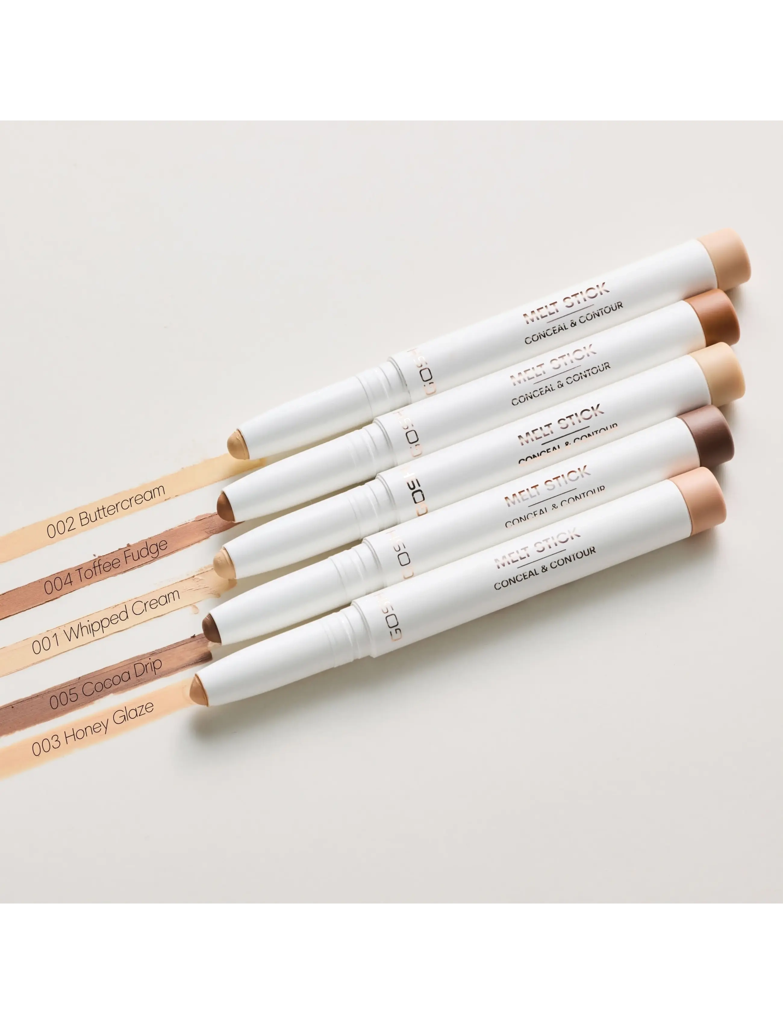 GOSH COPENHAGEN - GOSH MELT STICK contour & conceal - smink - 001 whipped cream - 1