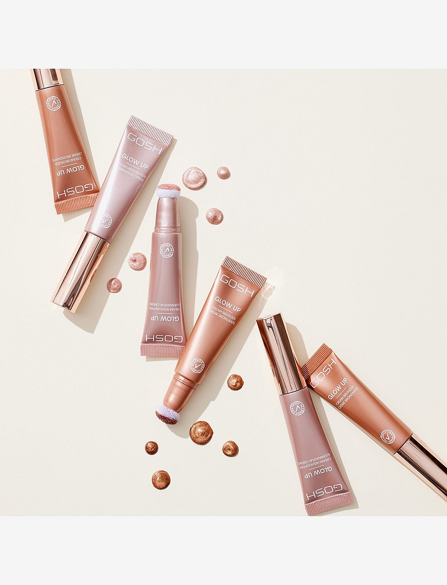 GOSH COPENHAGEN - GOSH Blush up - silmad ja kulmud - rose 002 - 4