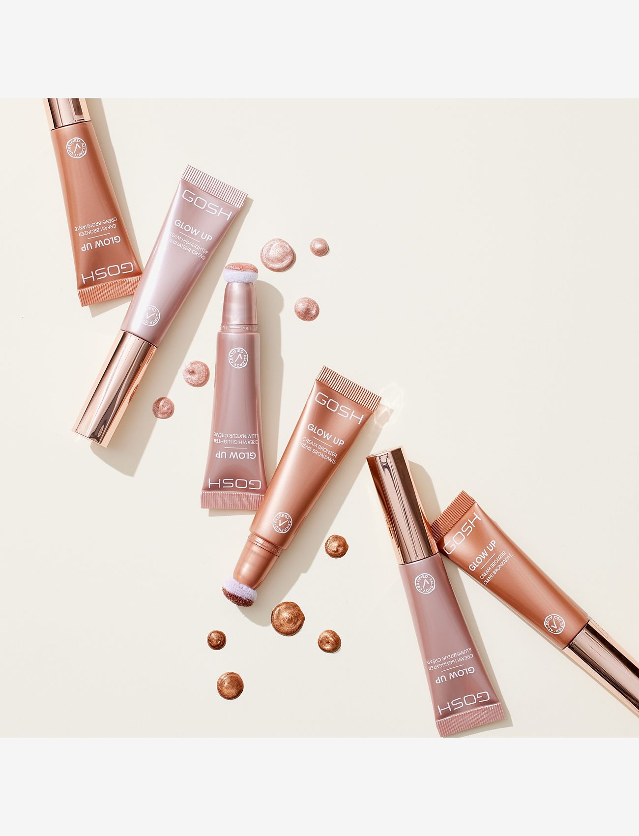 GOSH COPENHAGEN - GOSH Glow Up - makeup - bronze 002 - 3