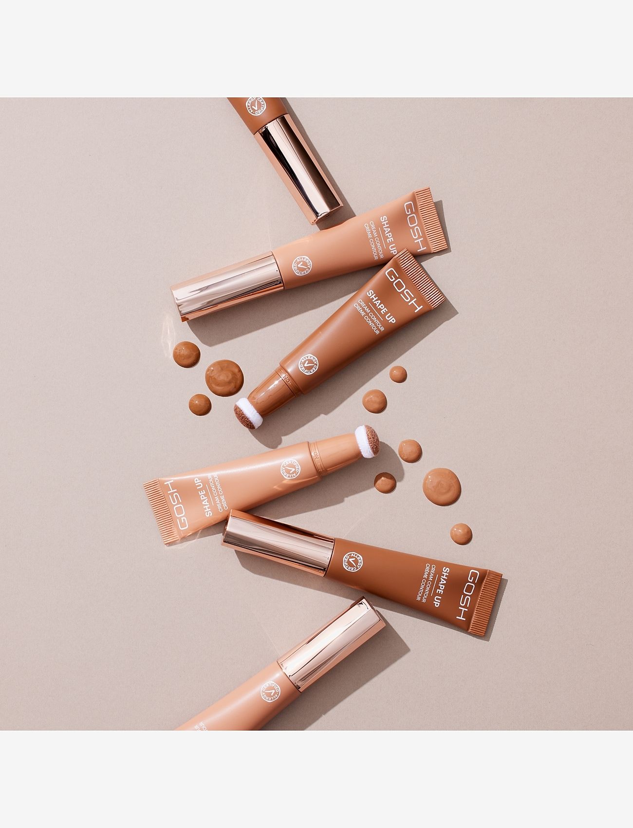 GOSH COPENHAGEN - GOSH Shape Up 001 MEDIUM - makeup - far - medium 001 - 3