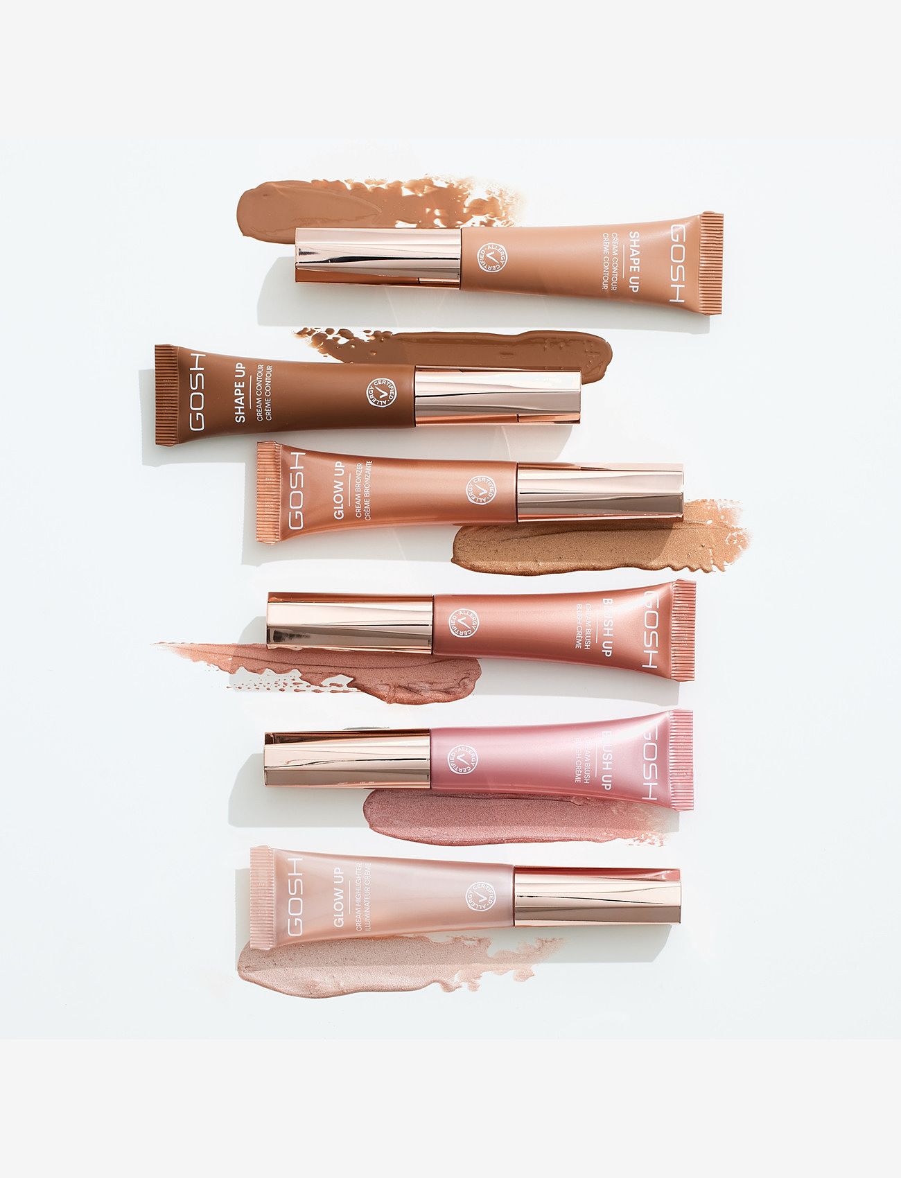 GOSH COPENHAGEN - GOSH Shape Up 001 MEDIUM - makeup - far - medium 001 - 4