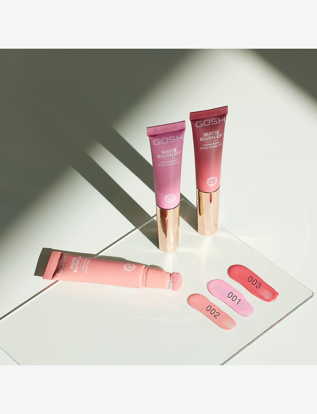 GOSH COPENHAGEN - GOSH Matte Blush Up - makeup - hot pink 001 - 4