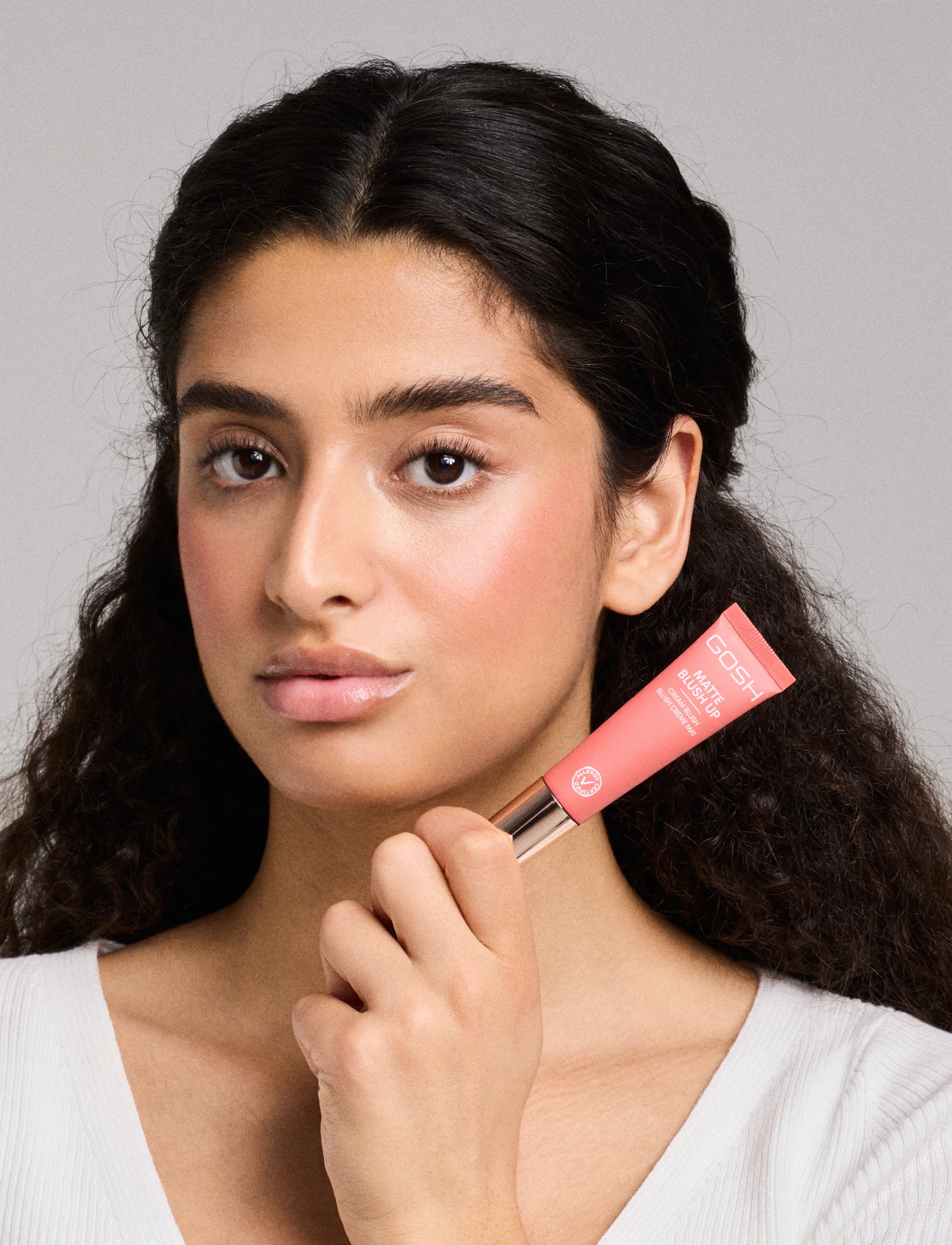 GOSH COPENHAGEN - GOSH MATTE BLUSH UP - smink - 004 coral - 3