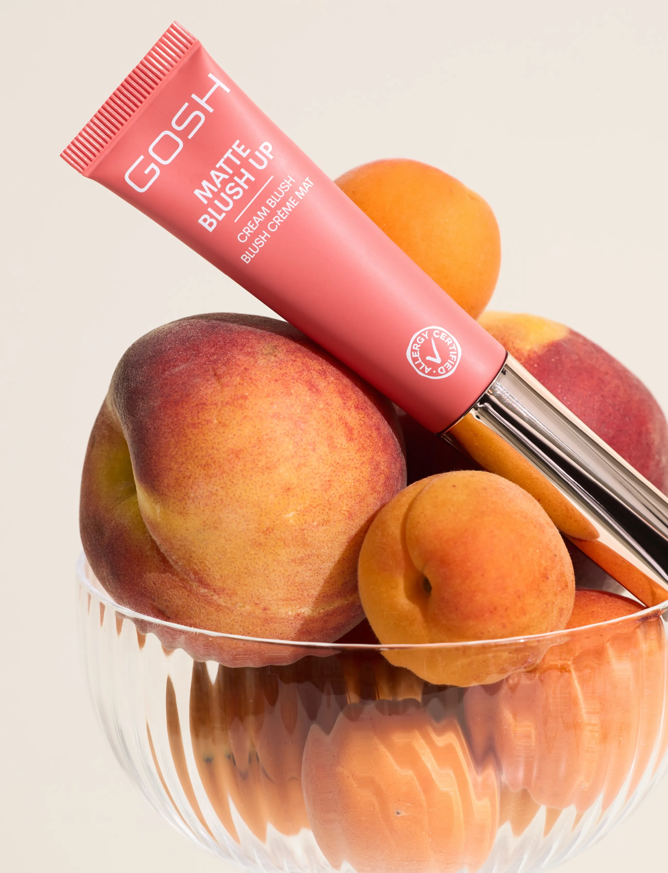 GOSH COPENHAGEN - GOSH MATTE BLUSH UP - smink - 004 coral - 4