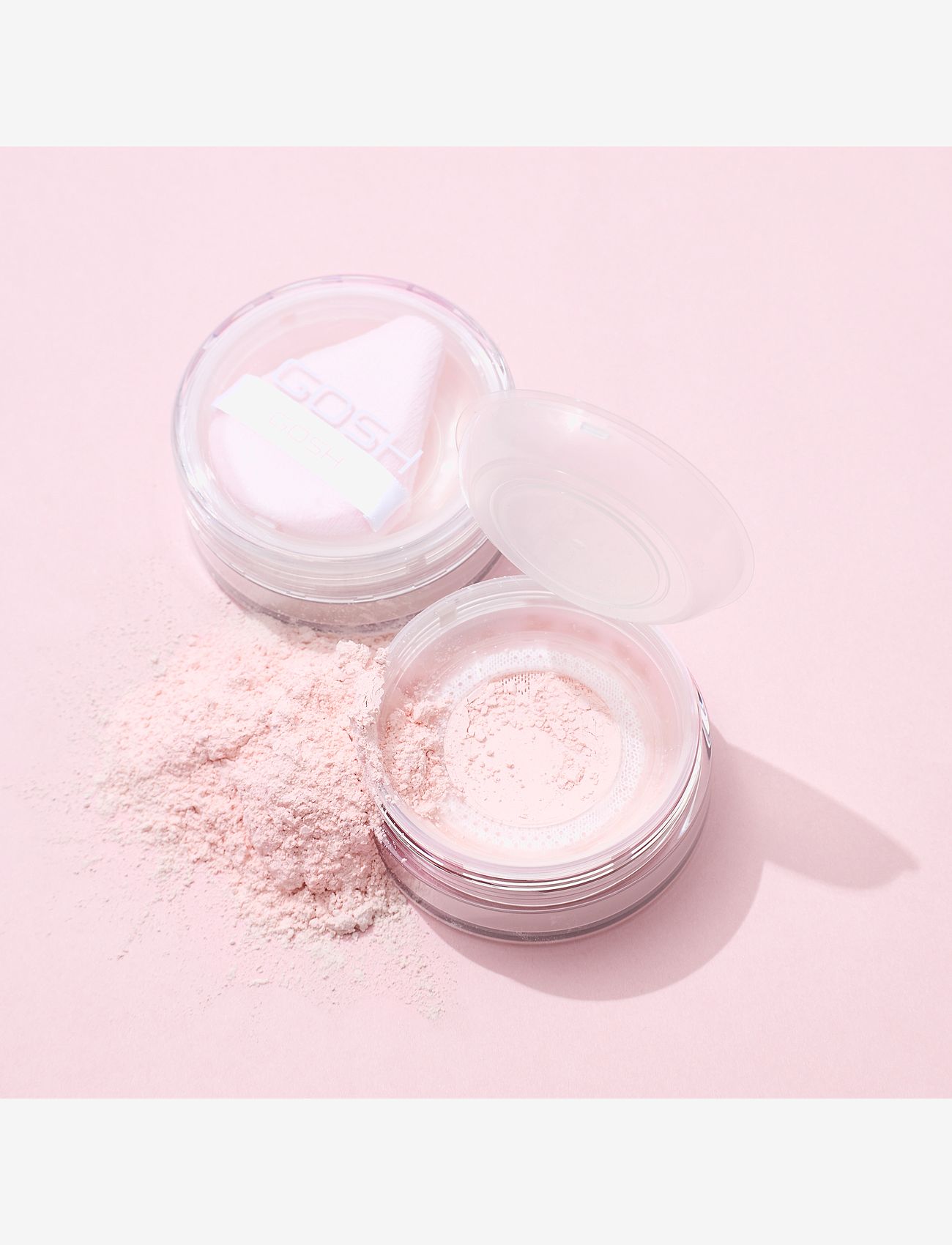 GOSH COPENHAGEN - GOSH Bake'n Set Powder - makeup - soft pink 001 - 2